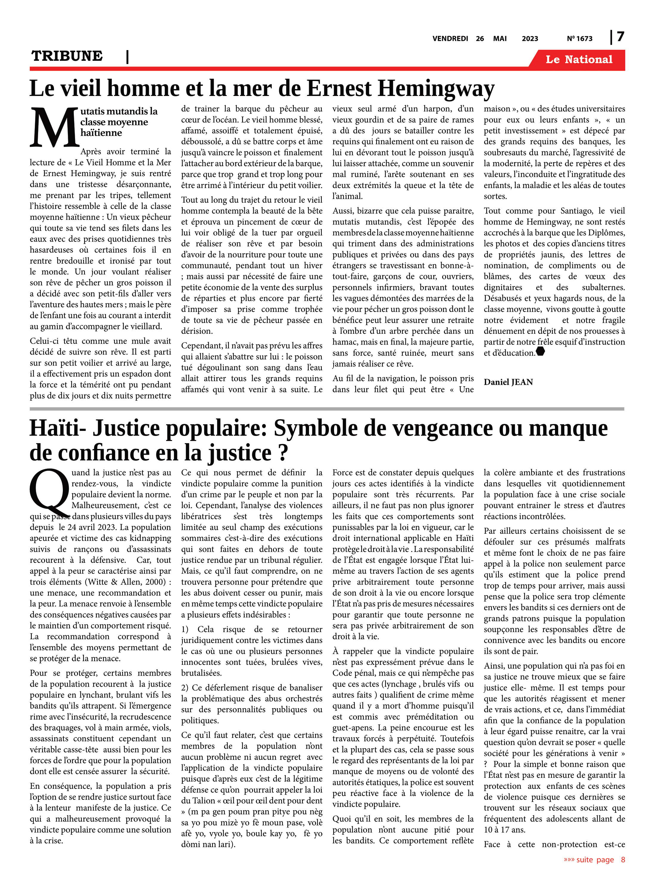 Page 7 de l'édition 1673