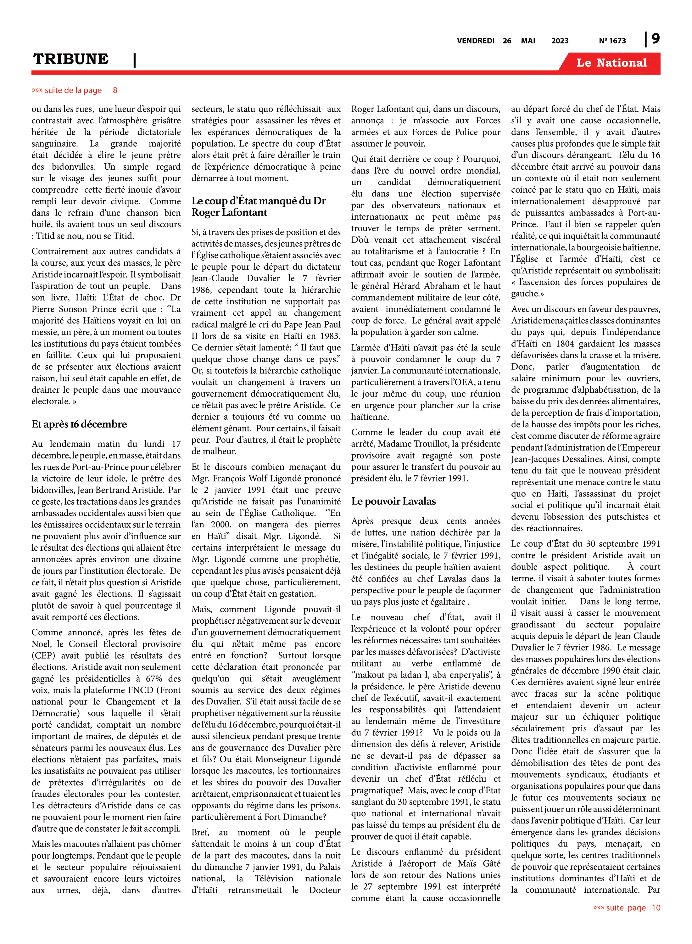 Page 9 de l'édition 1673