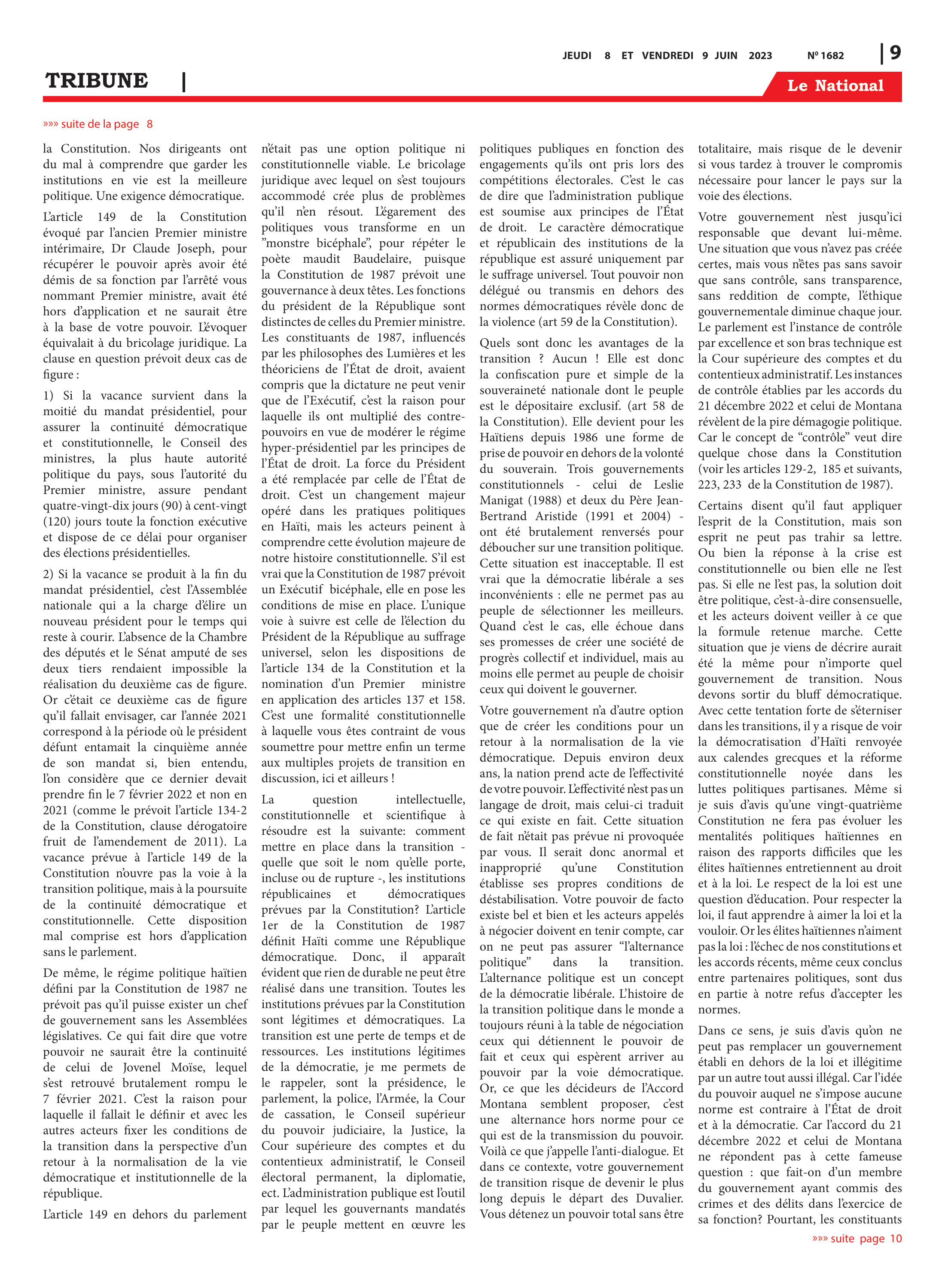 Page 9 de l'édition 1682
