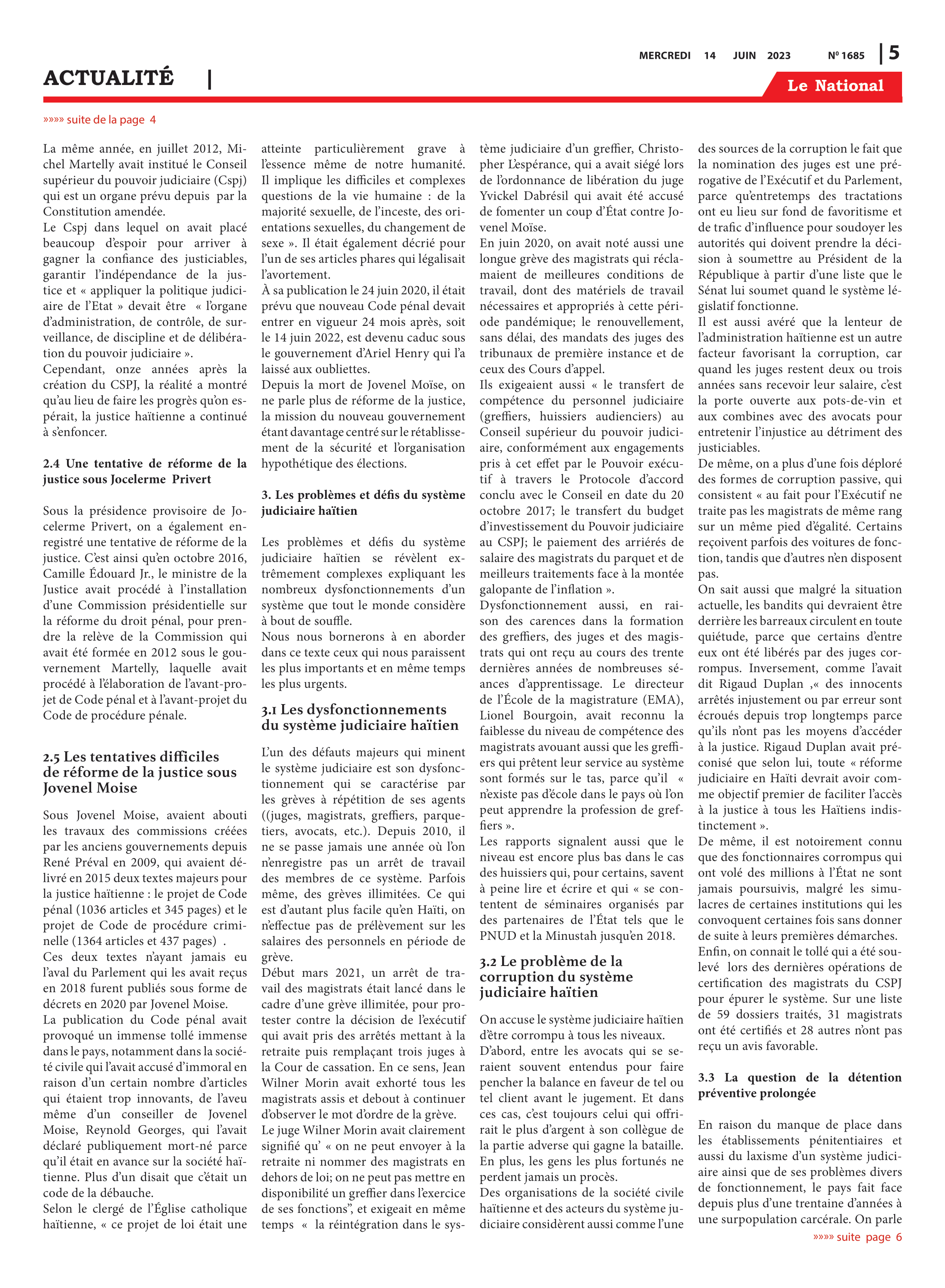 Page 5 de l'édition 1685