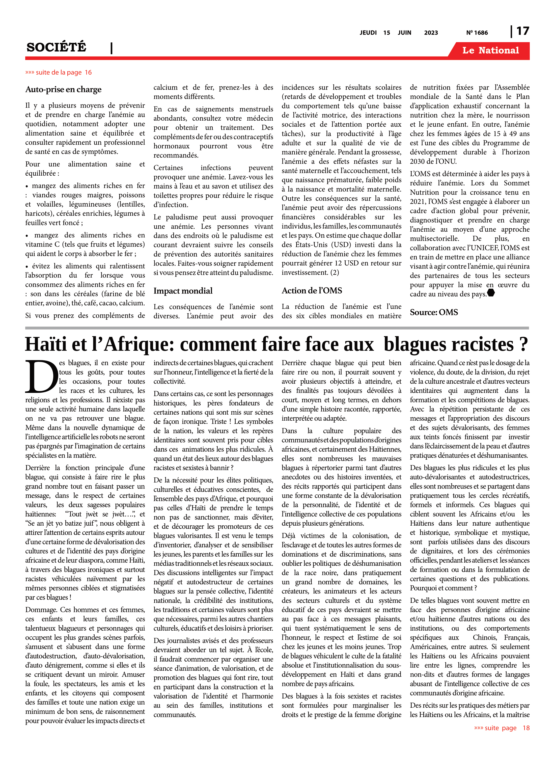 Page 17 de l'édition 1686