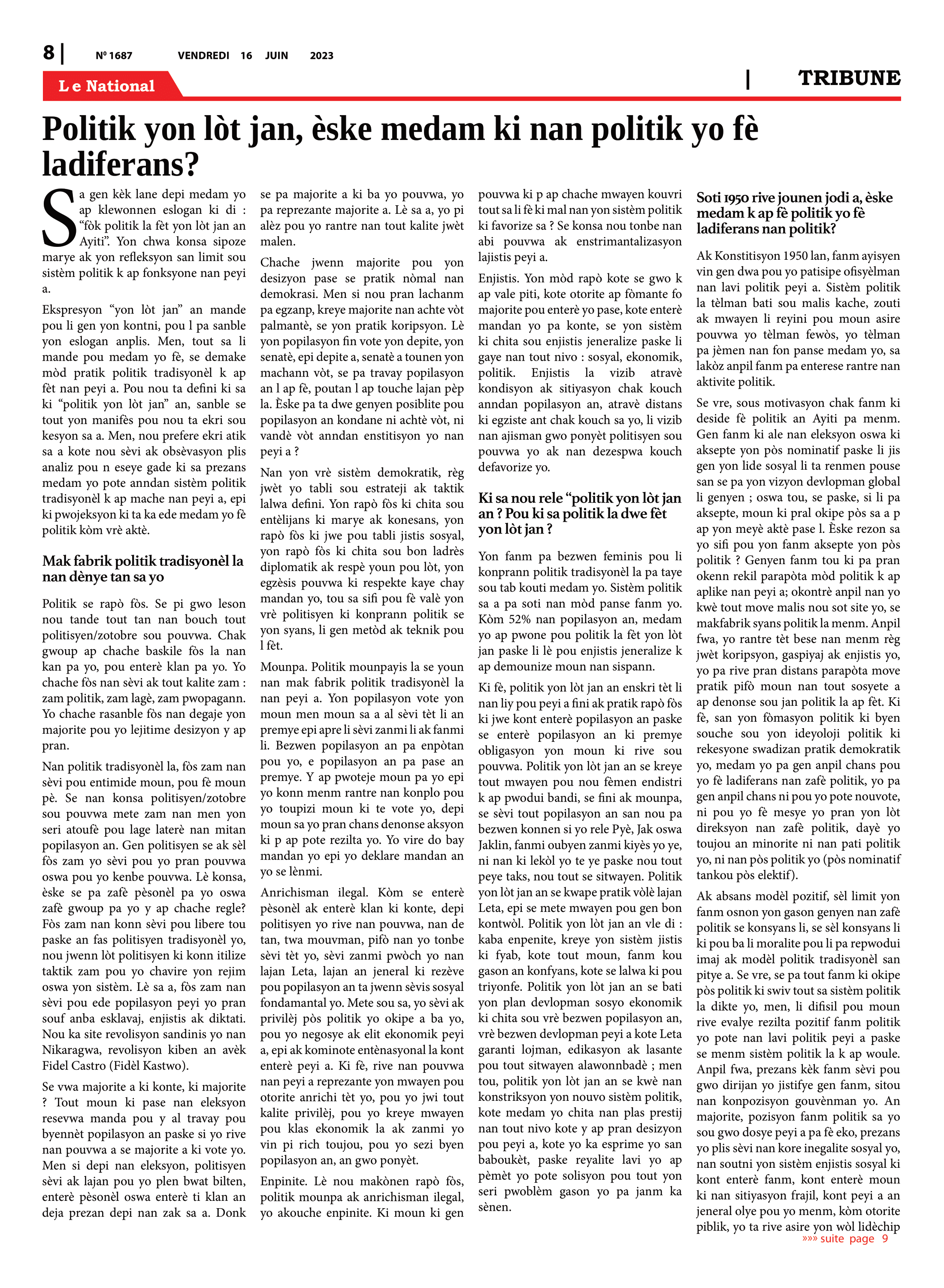 Page 8 de l'édition 1687
