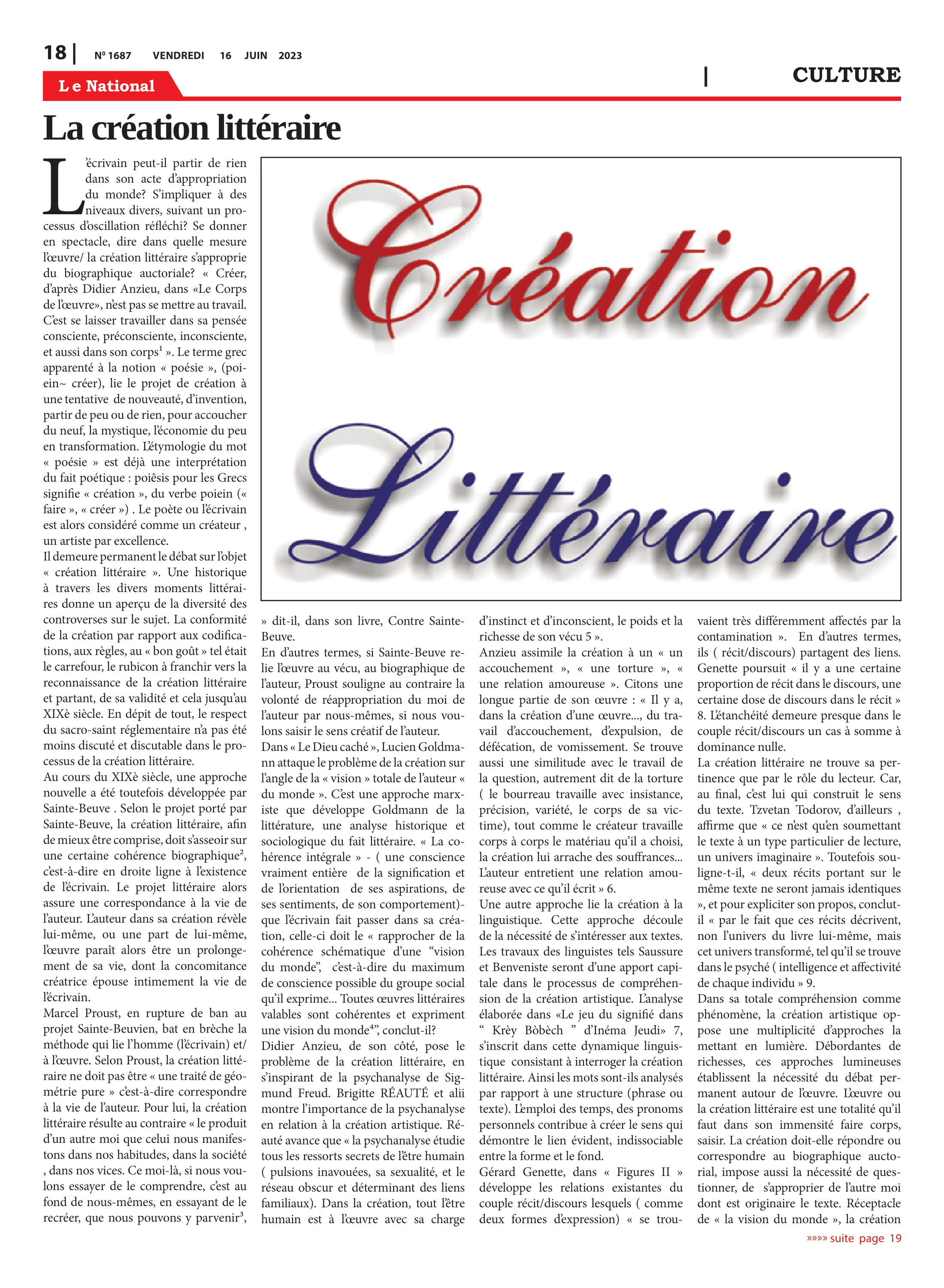 Page 18 de l'édition 1687