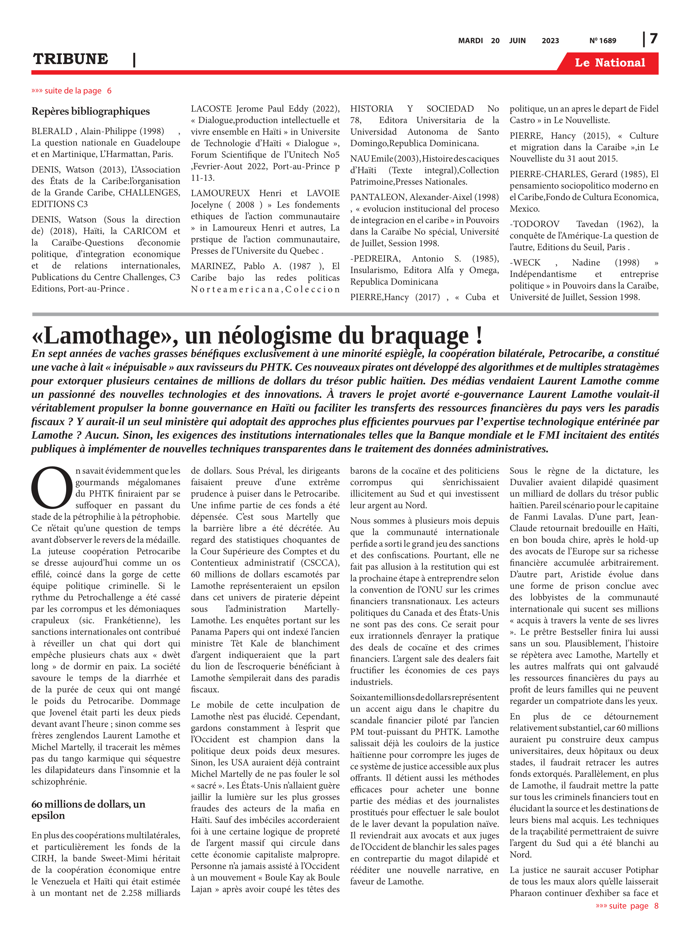 Page 7 de l'édition 1689