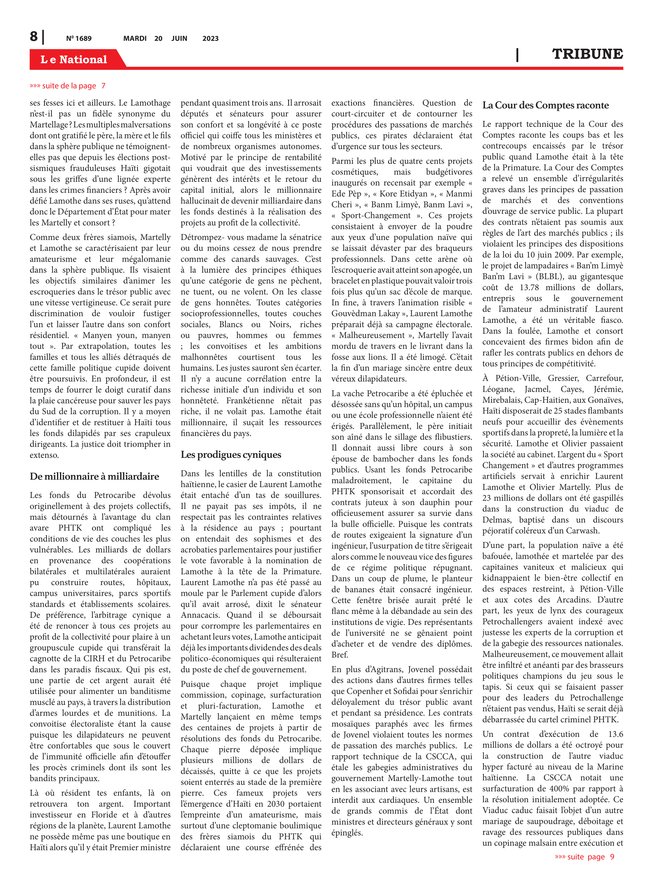 Page 8 de l'édition 1689