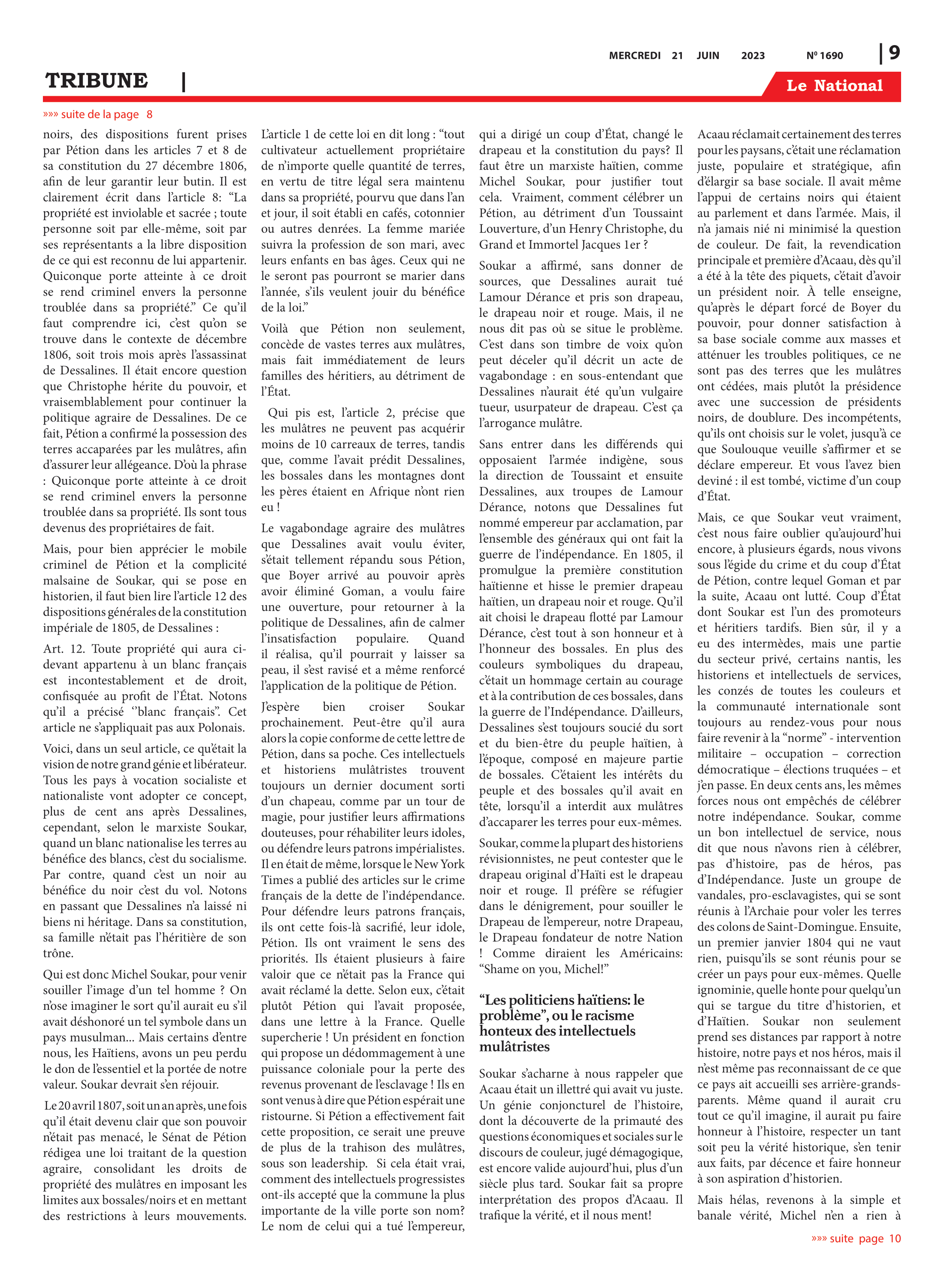 Page 9 de l'édition 1690
