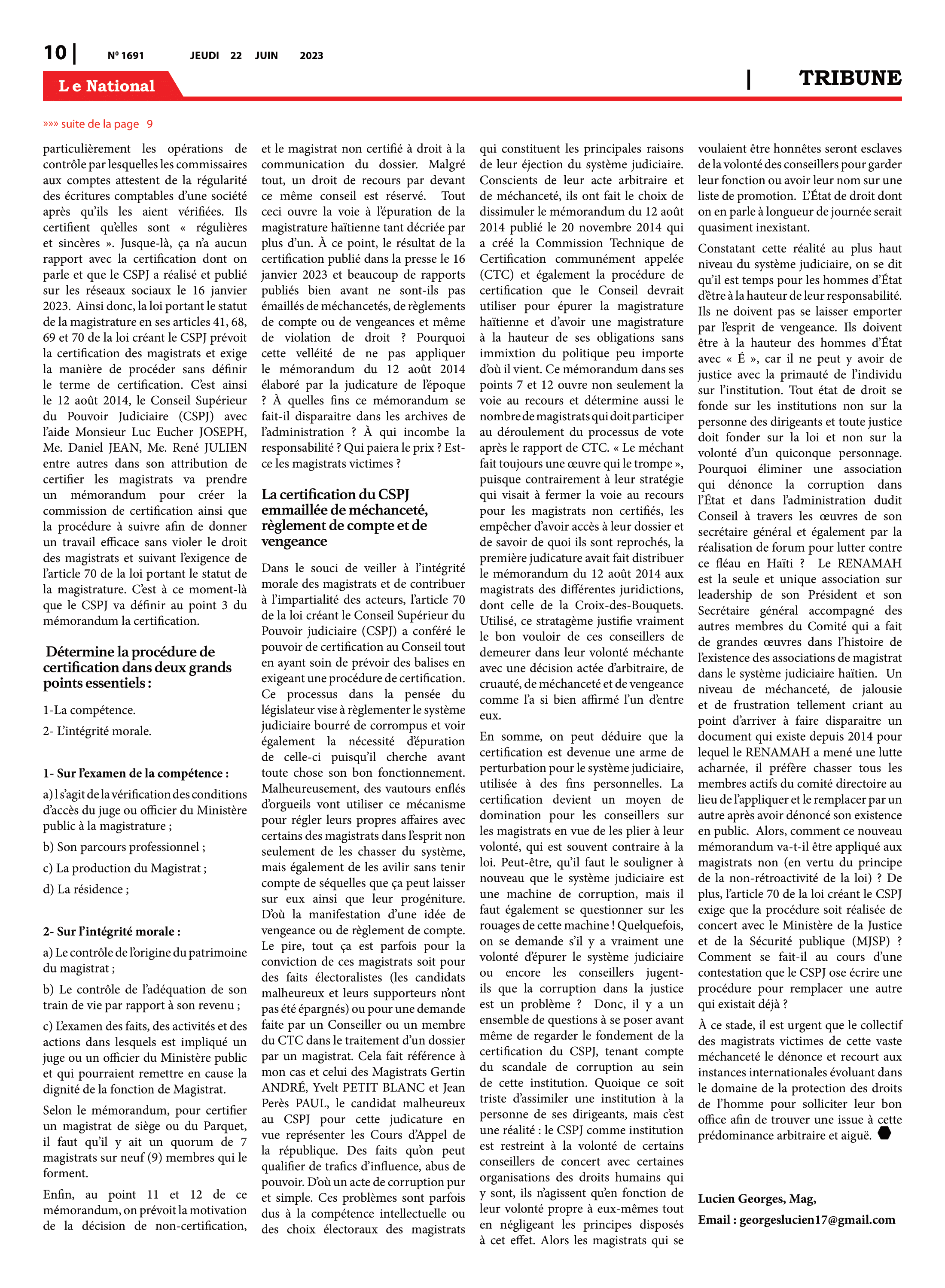 Page 10 de l'édition 1691