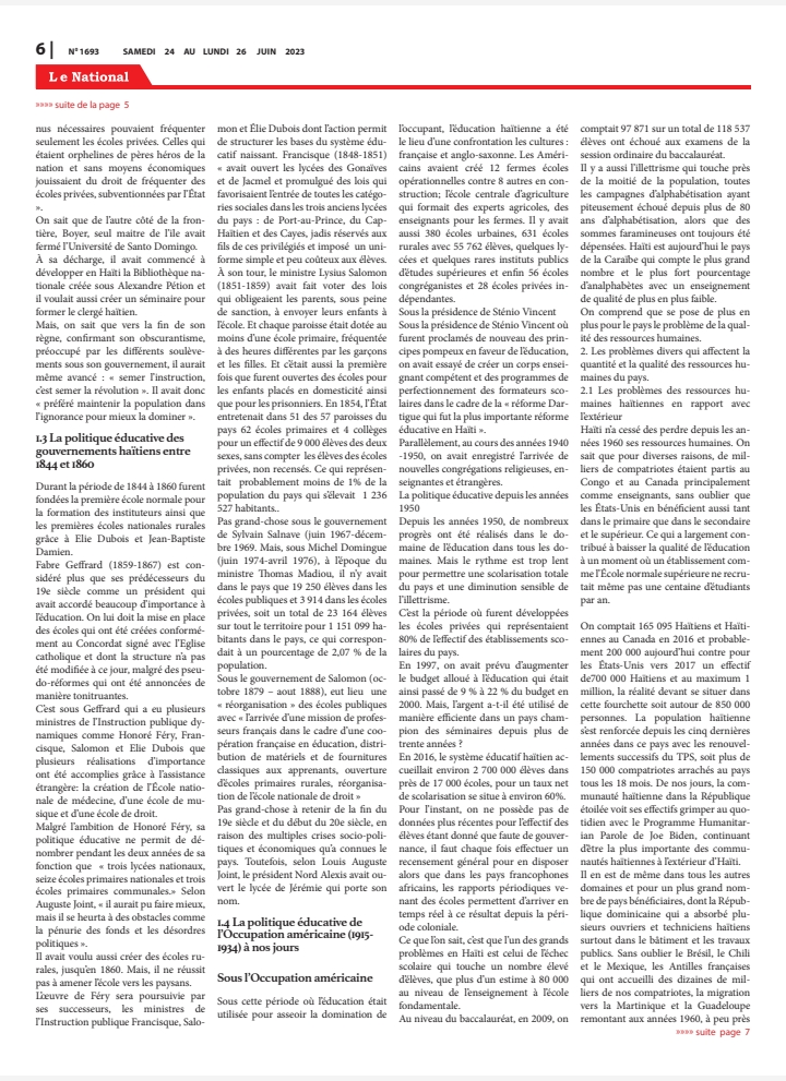 Page 6 de l'édition 1693