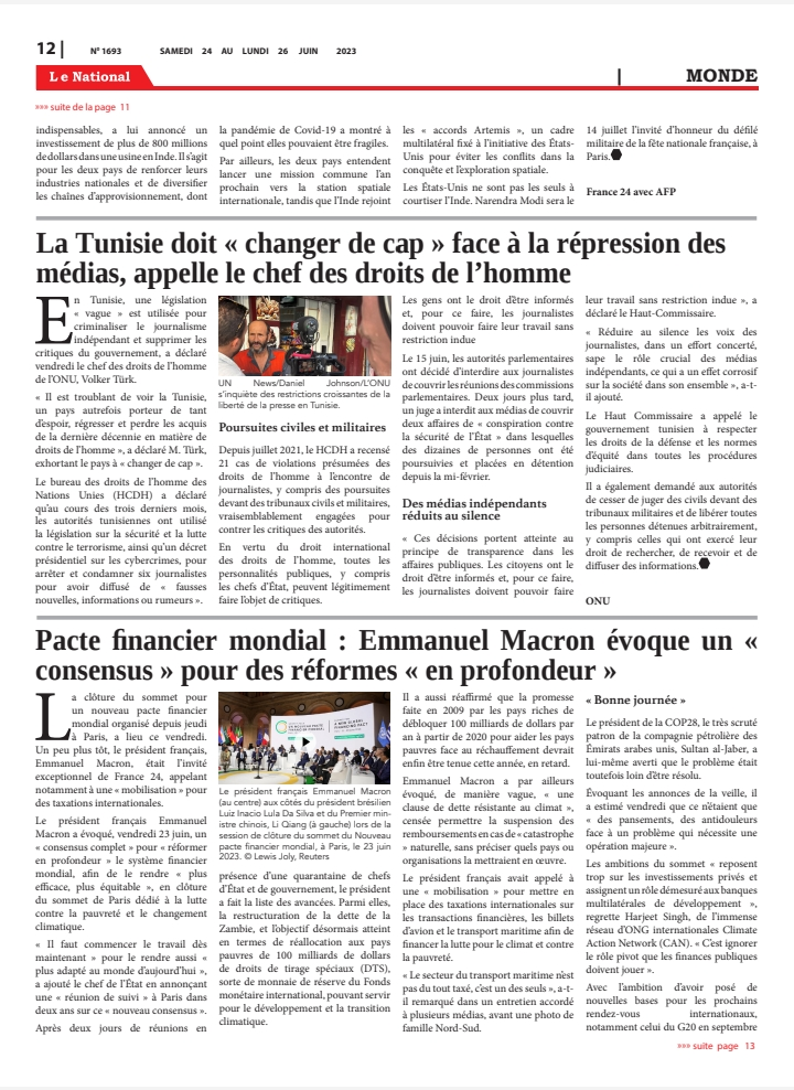 Page 12 de l'édition 1693
