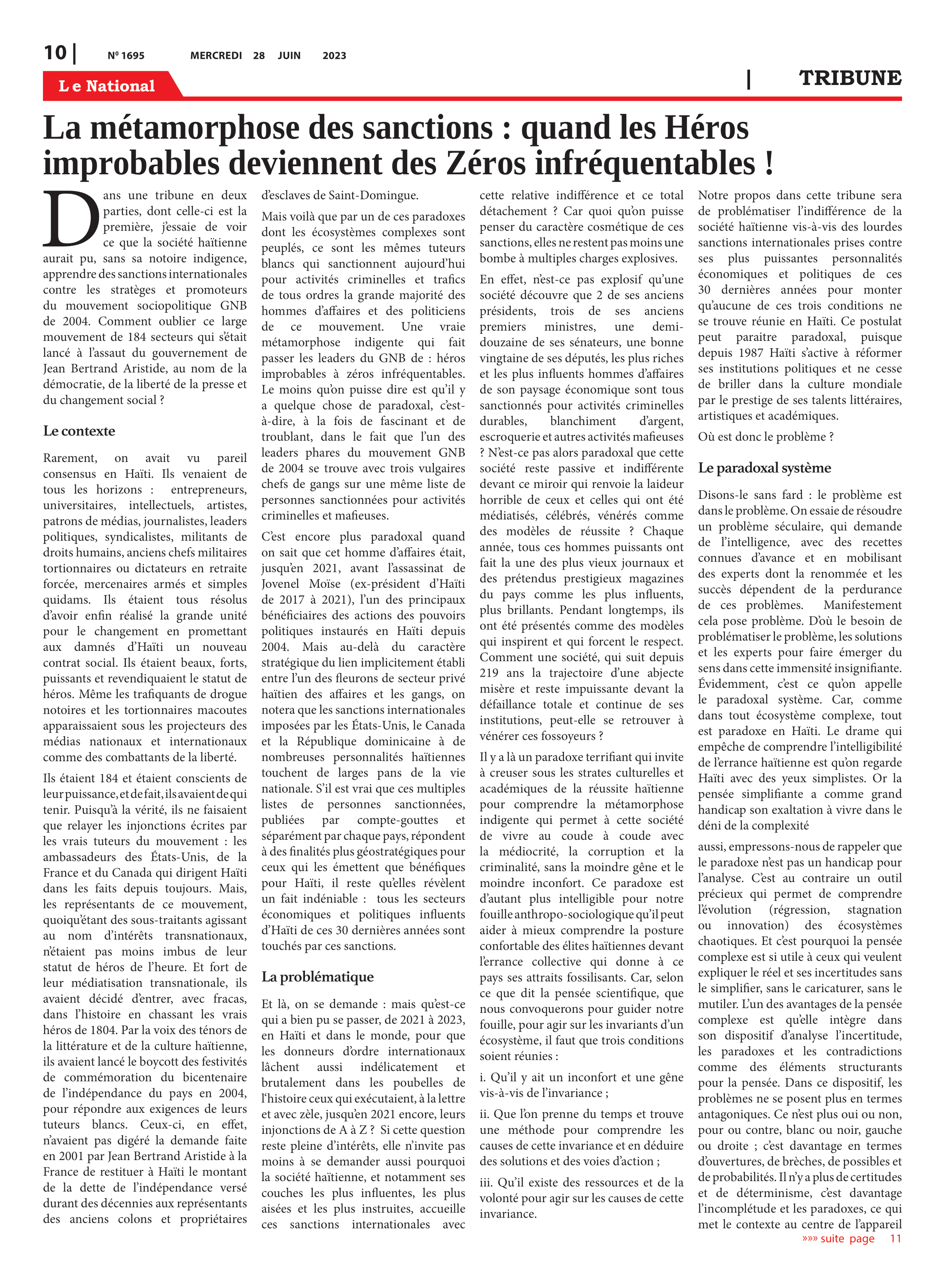 Page 10 de l'édition 1695