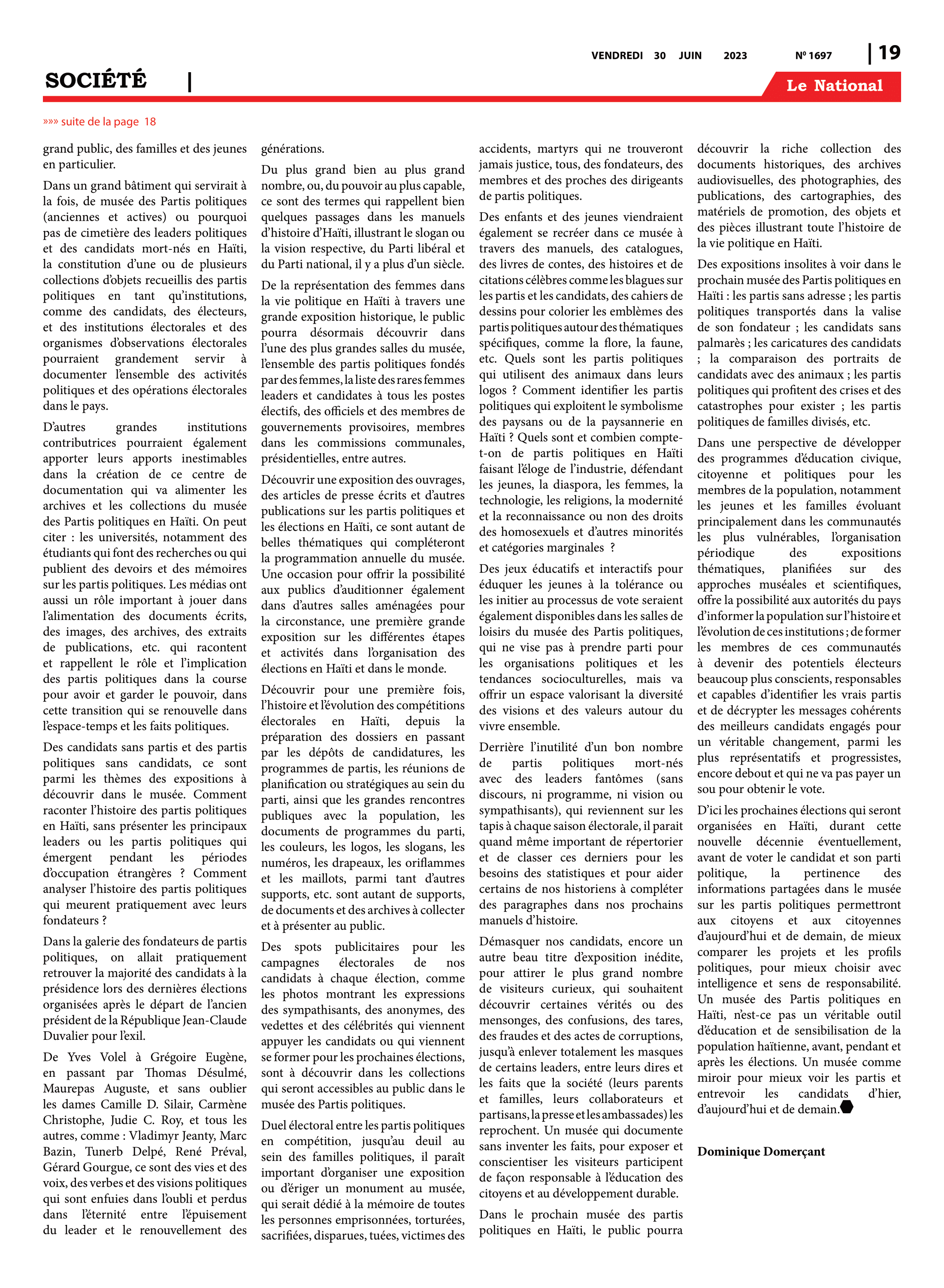 Page 19 de l'édition 1697
