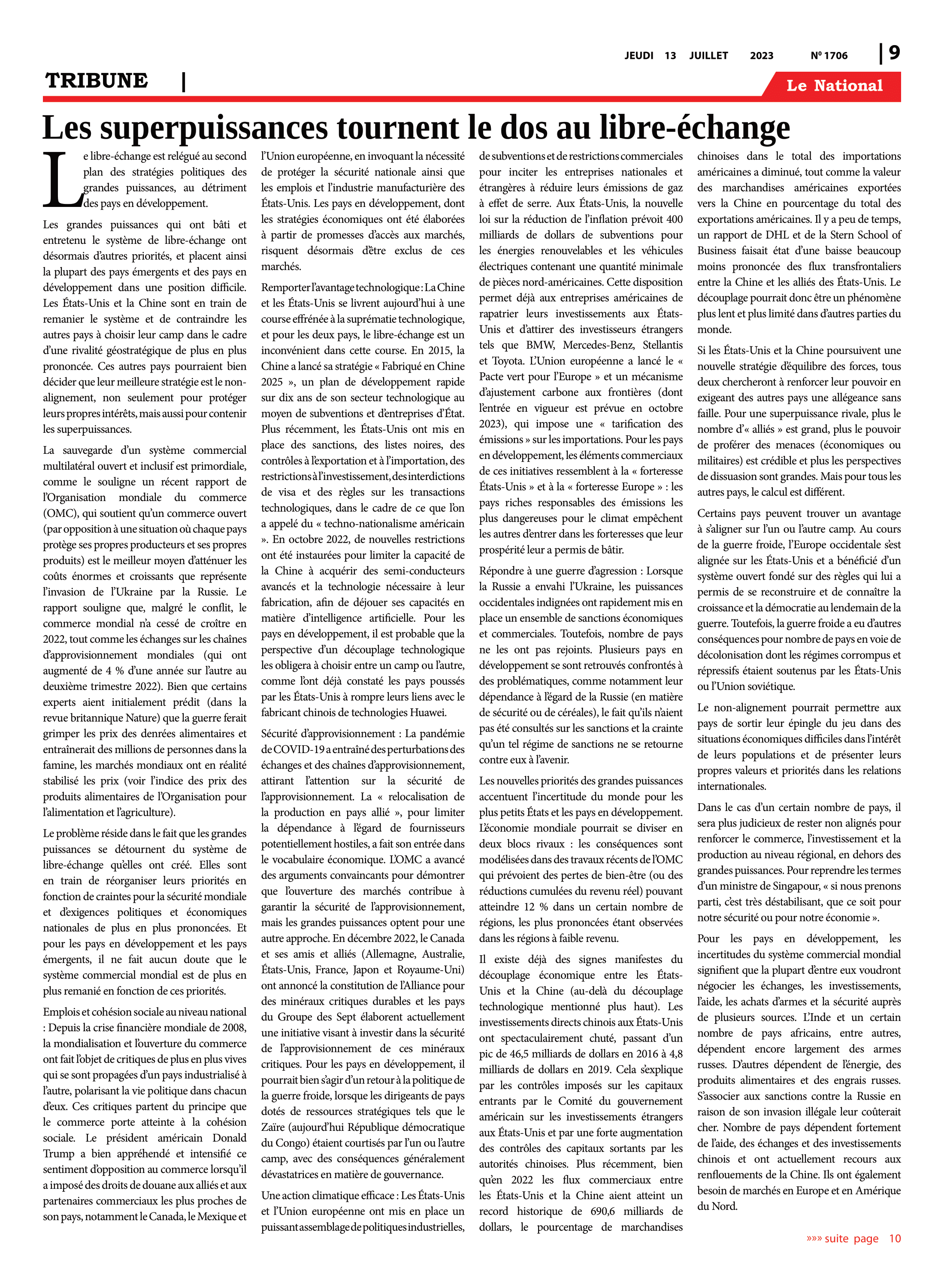 Page 9 de l'édition 1706