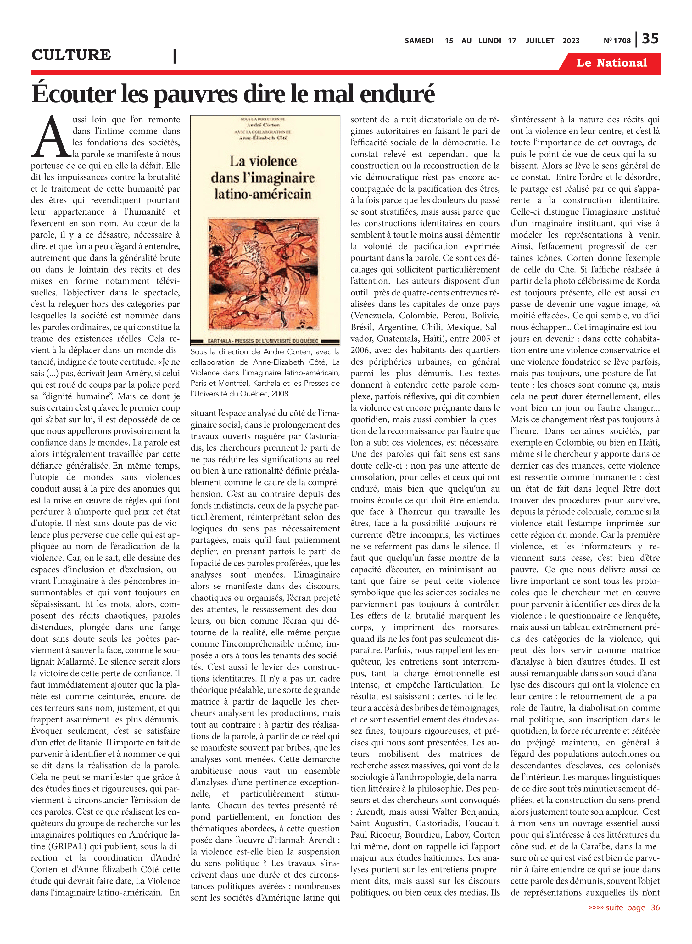 Page 35 de l'édition 1708