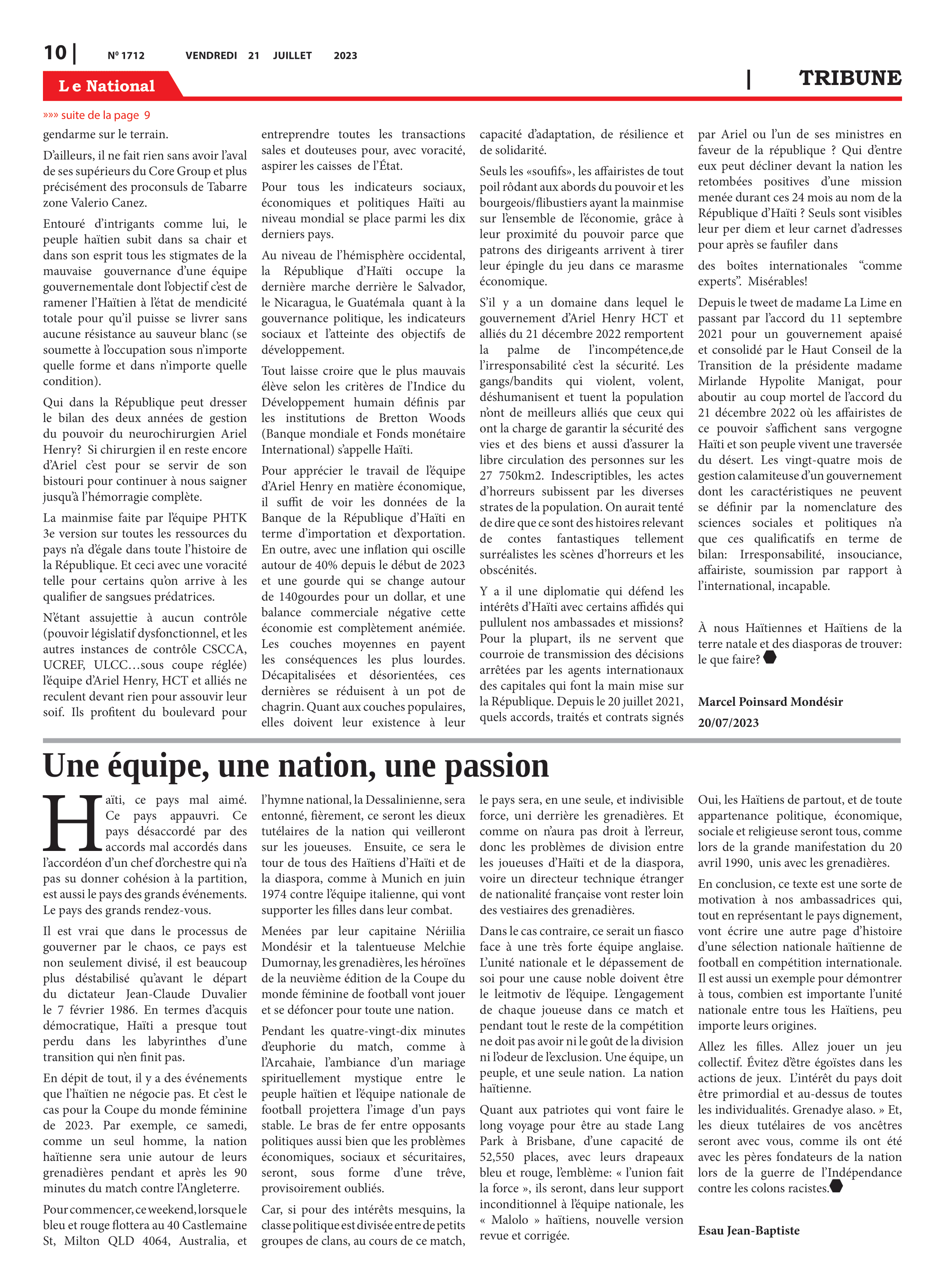 Page 10 de l'édition 1712