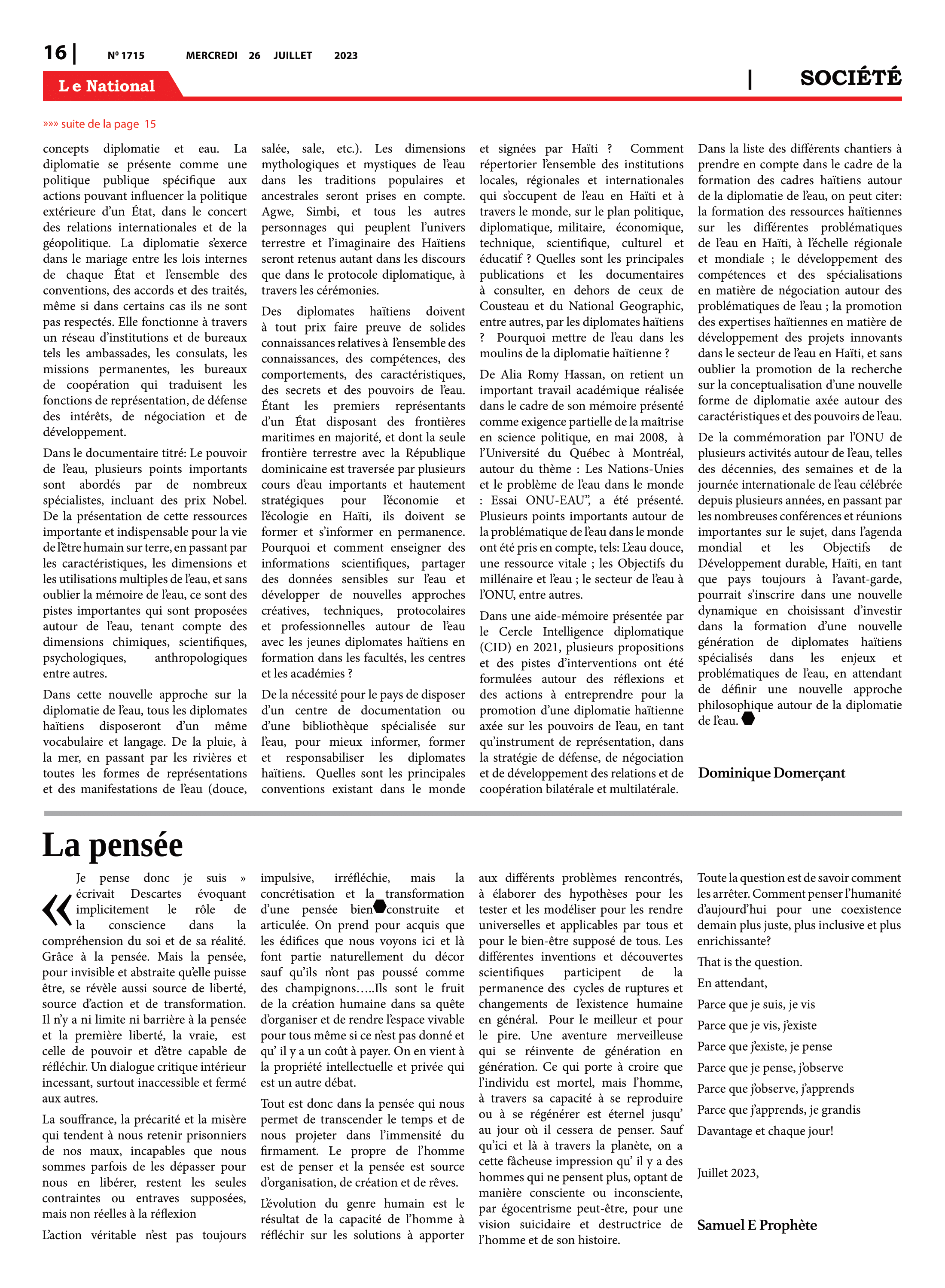 Page 16 de l'édition 1715