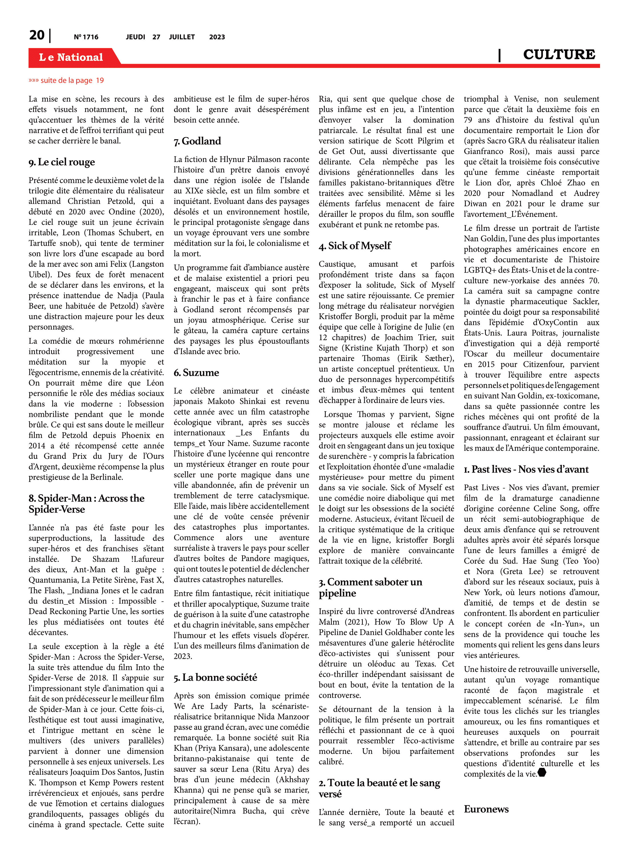 Page 20 de l'édition 1716