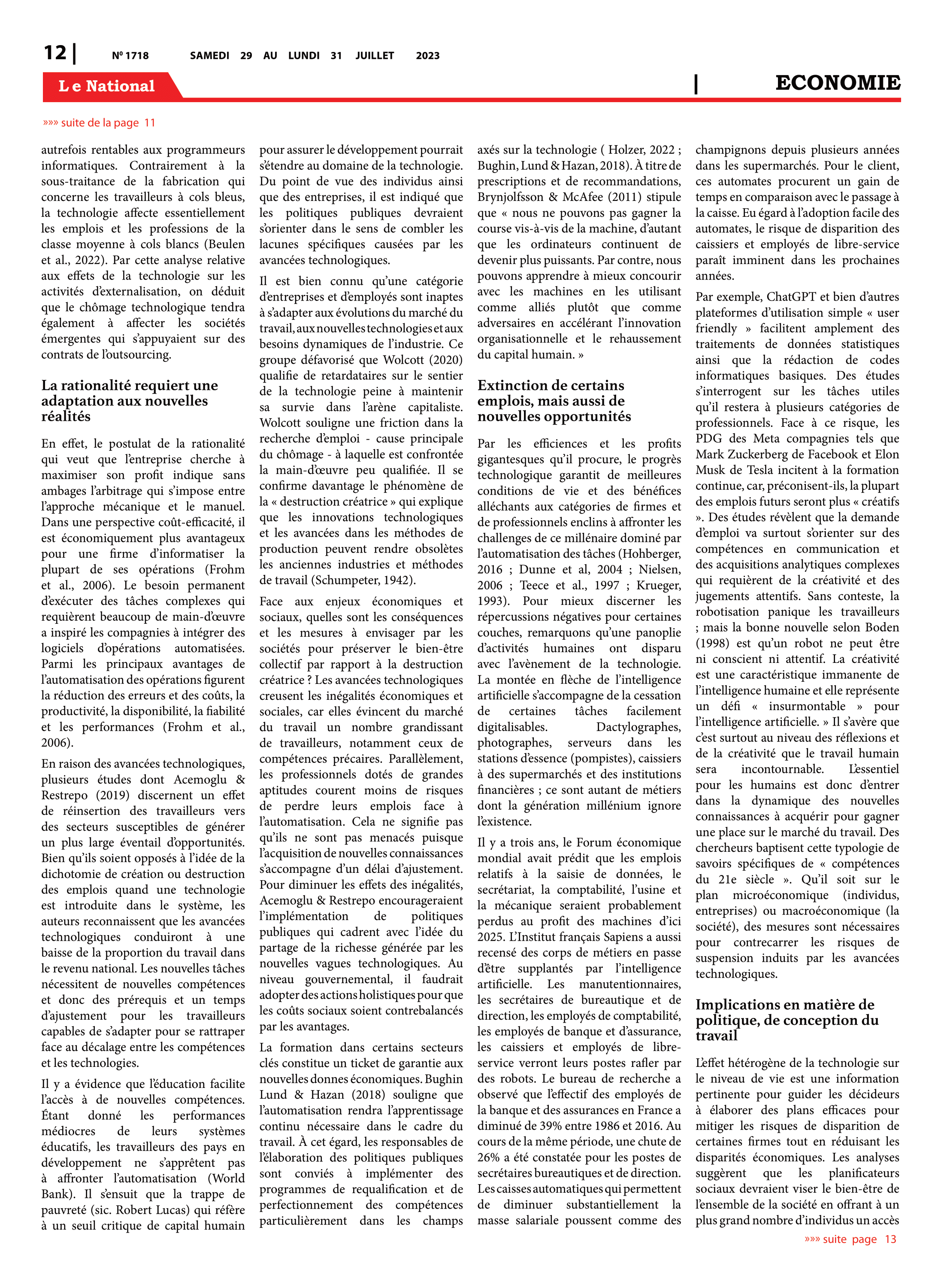 Page 12 de l'édition 1718
