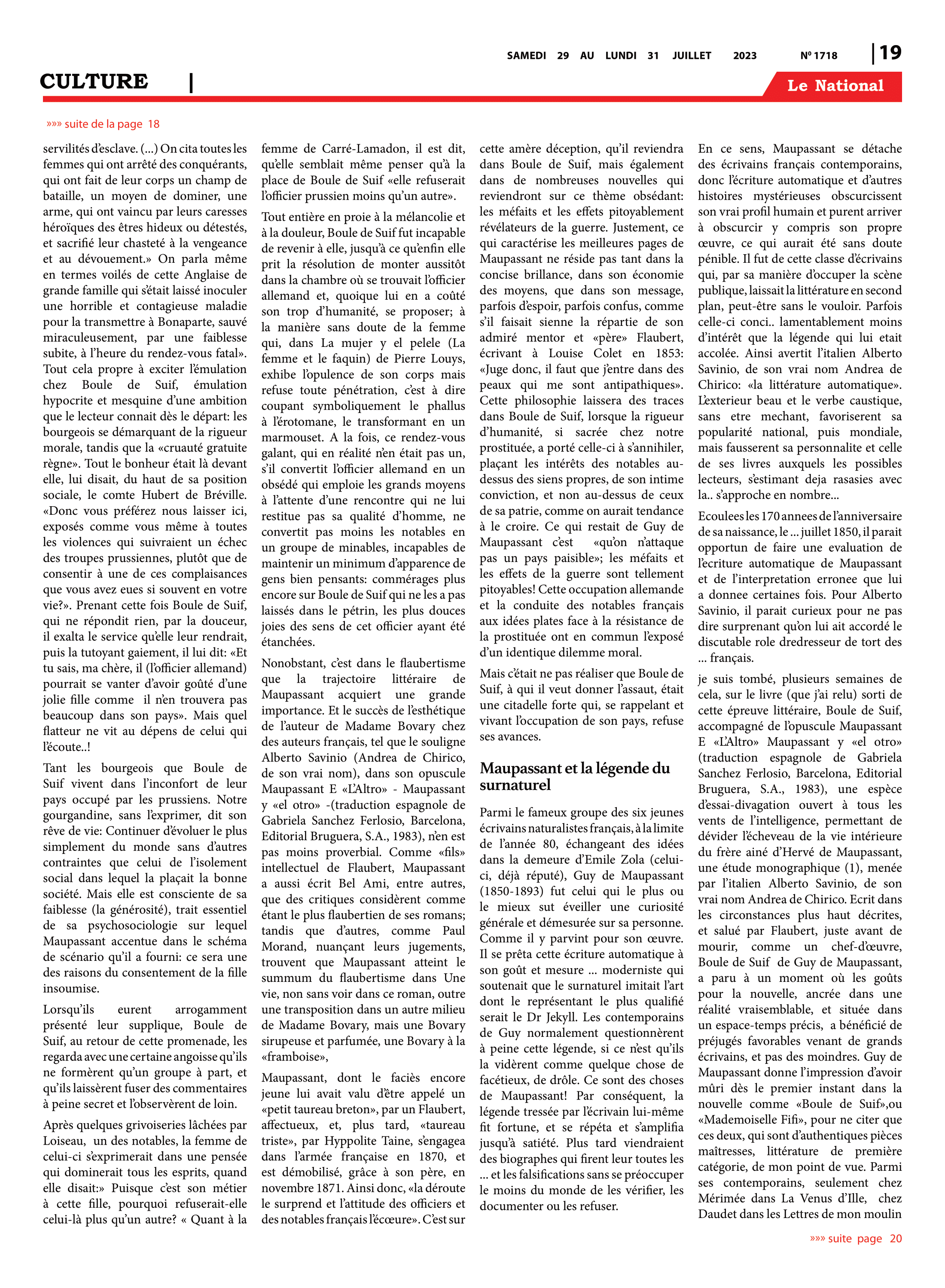 Page 19 de l'édition 1718