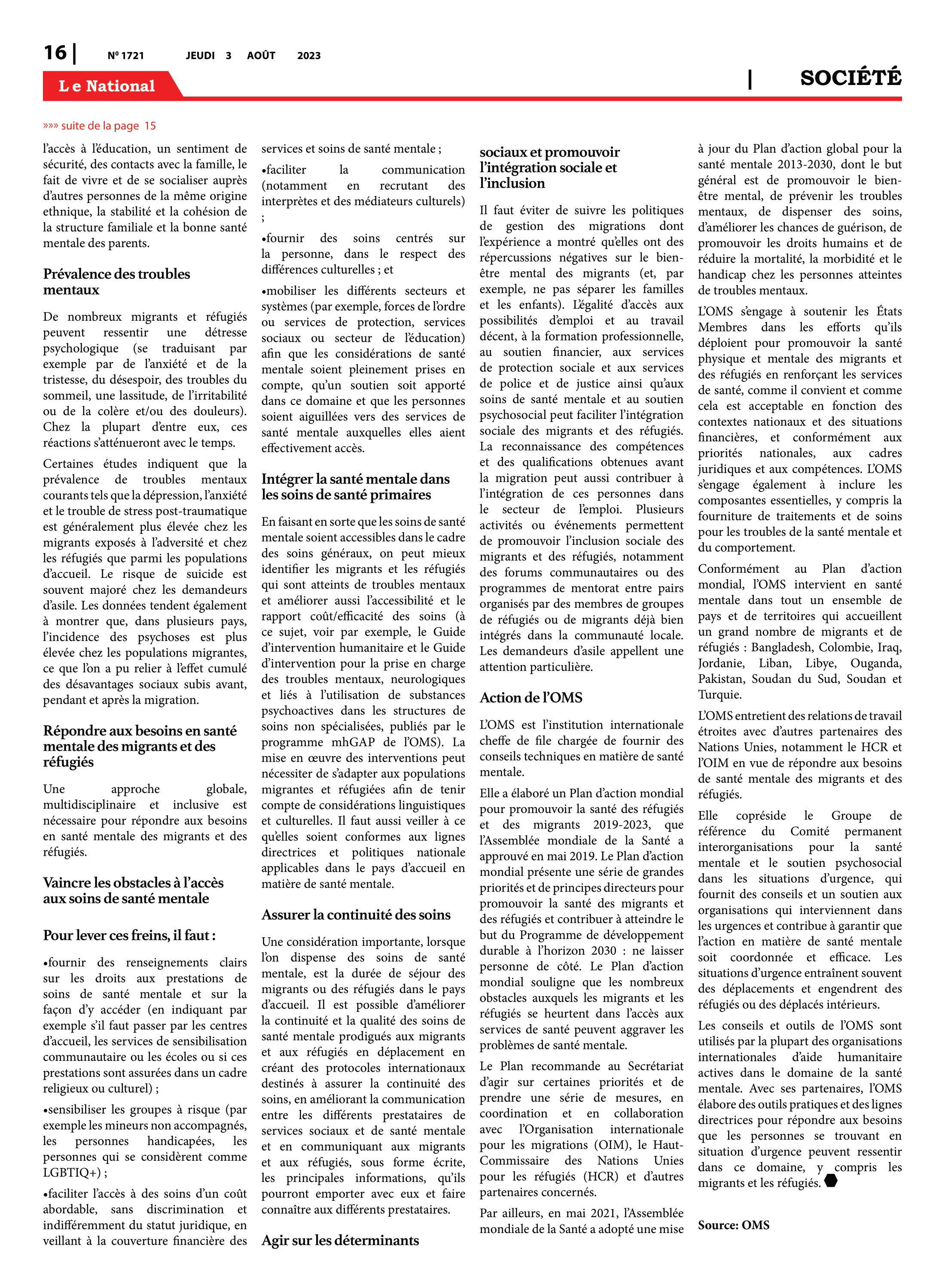 Page 16 de l'édition 1721