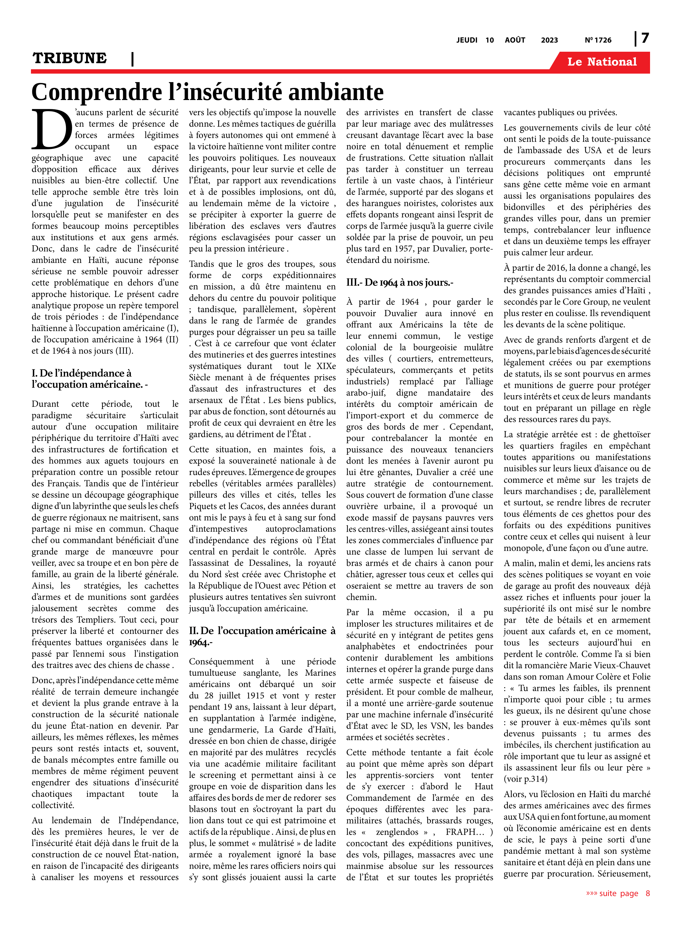 Page 7 de l'édition 1726