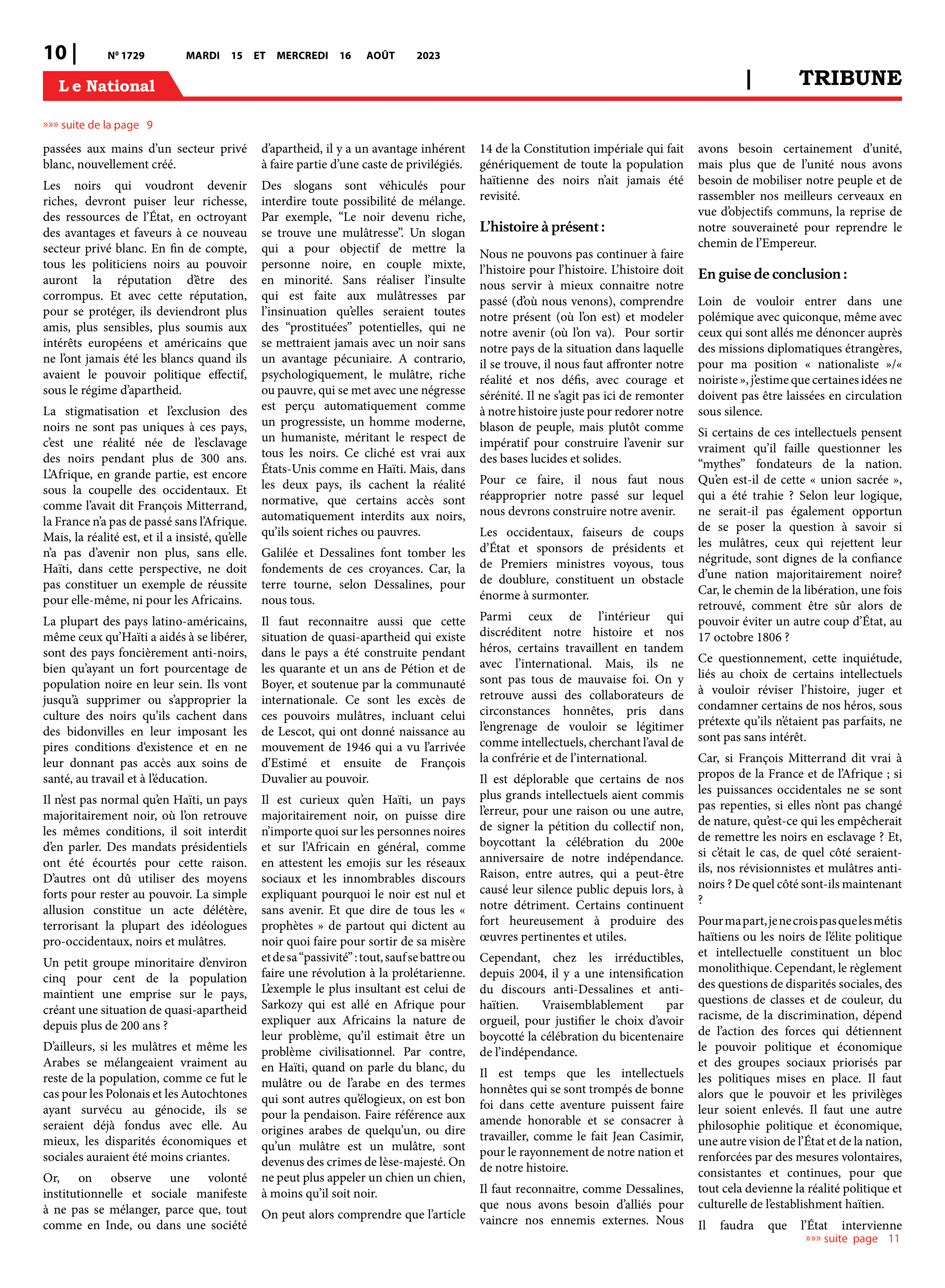 Page 10 de l'édition 1729