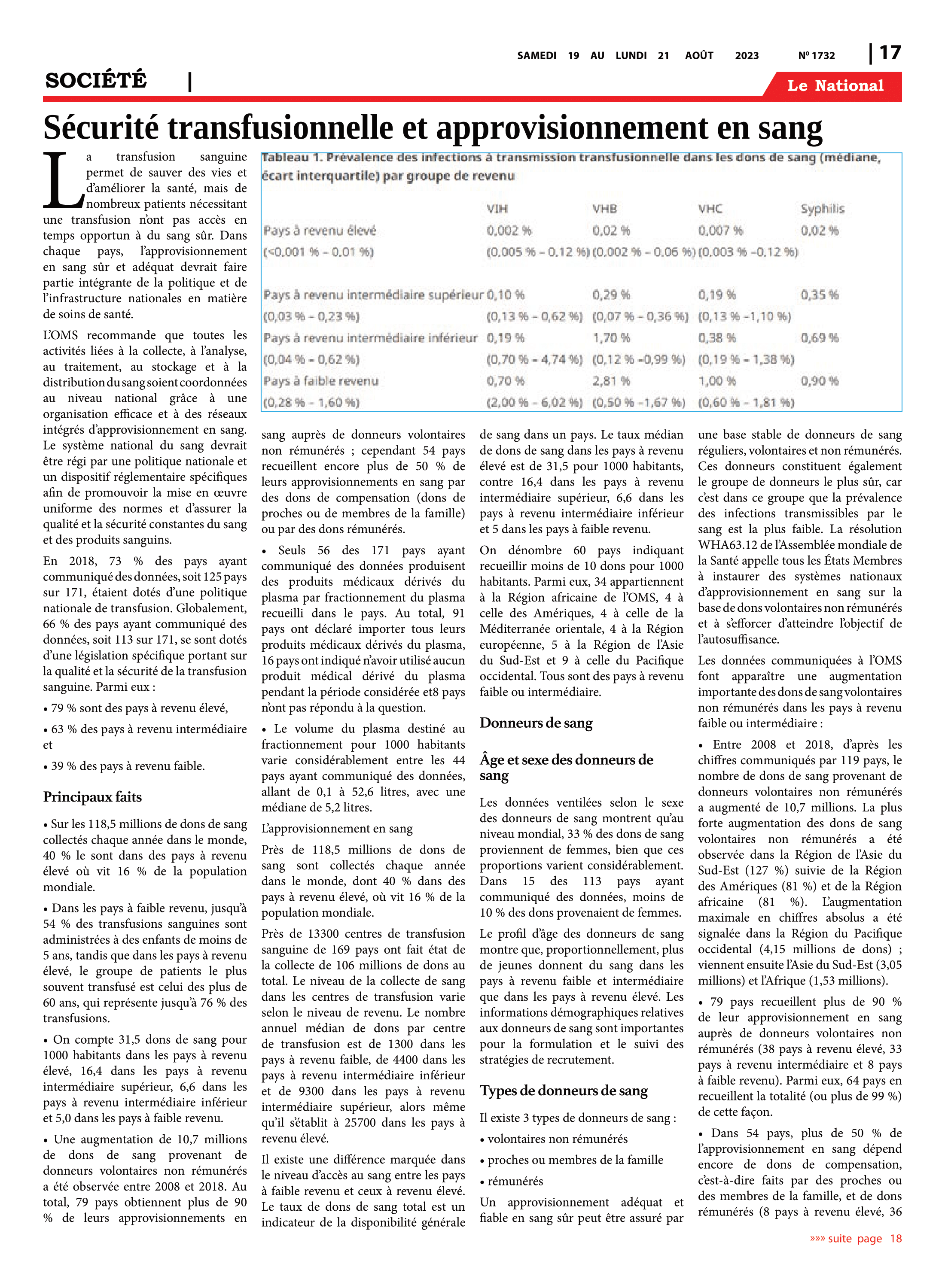 Page 17 de l'édition 1732