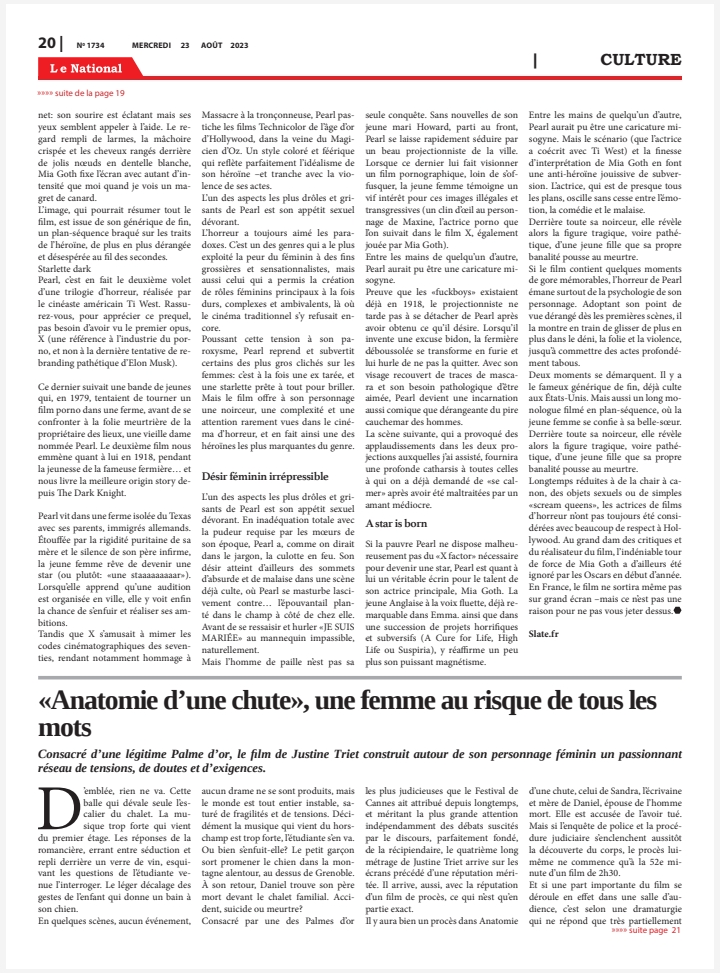 Page 20 de l'édition 1734