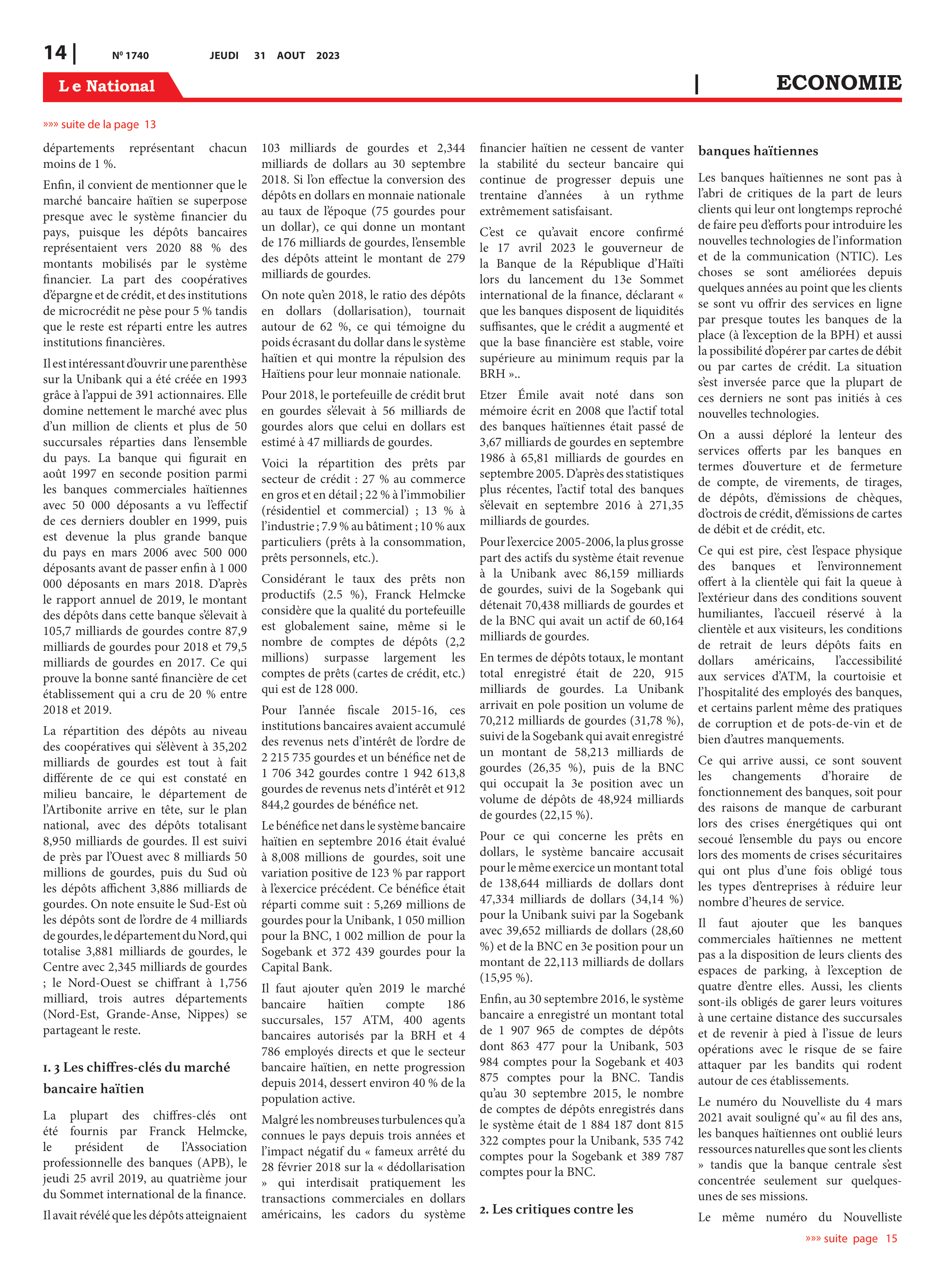 Page 14 de l'édition 1740
