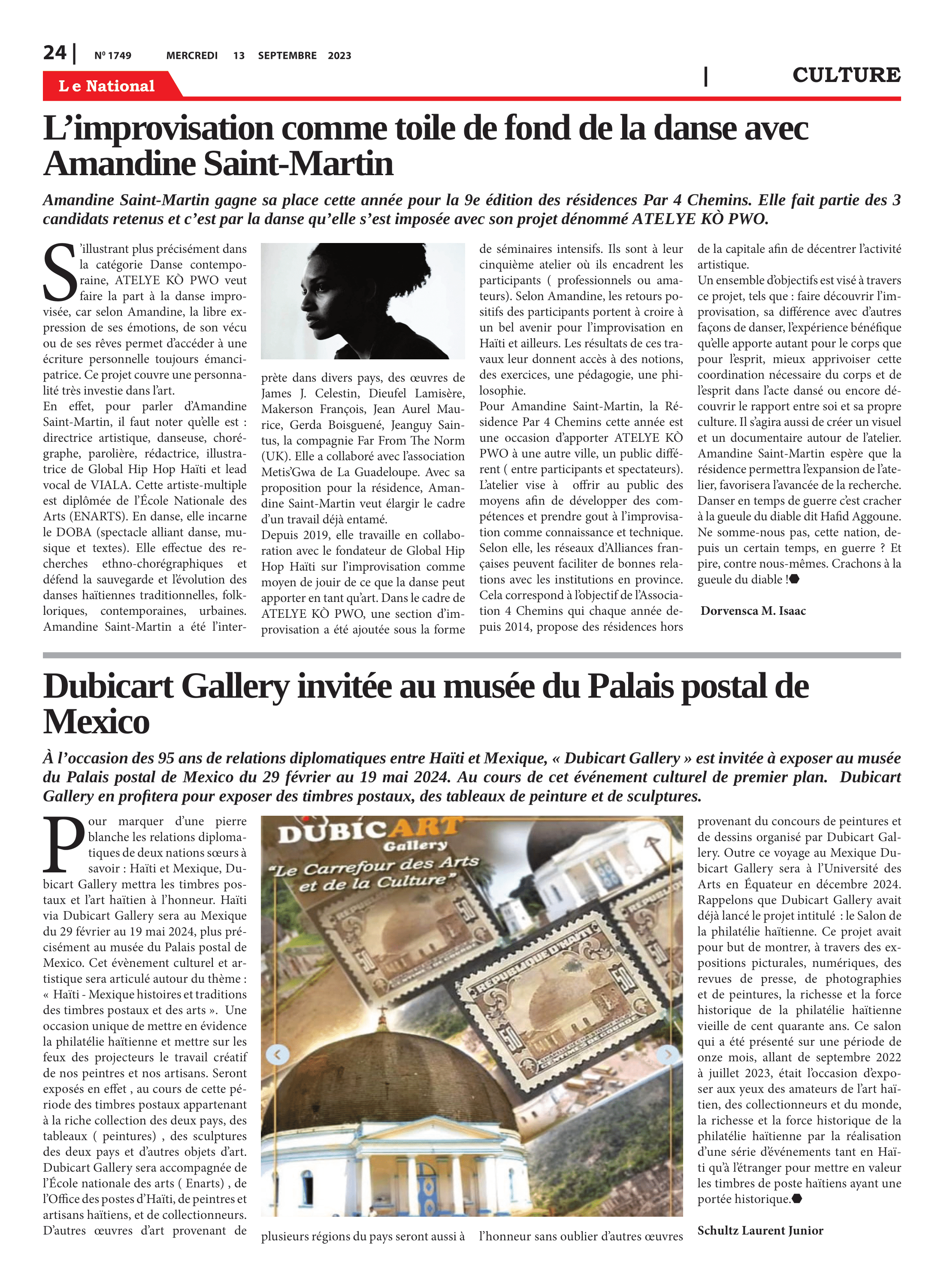 Page 24 de l'édition 1749