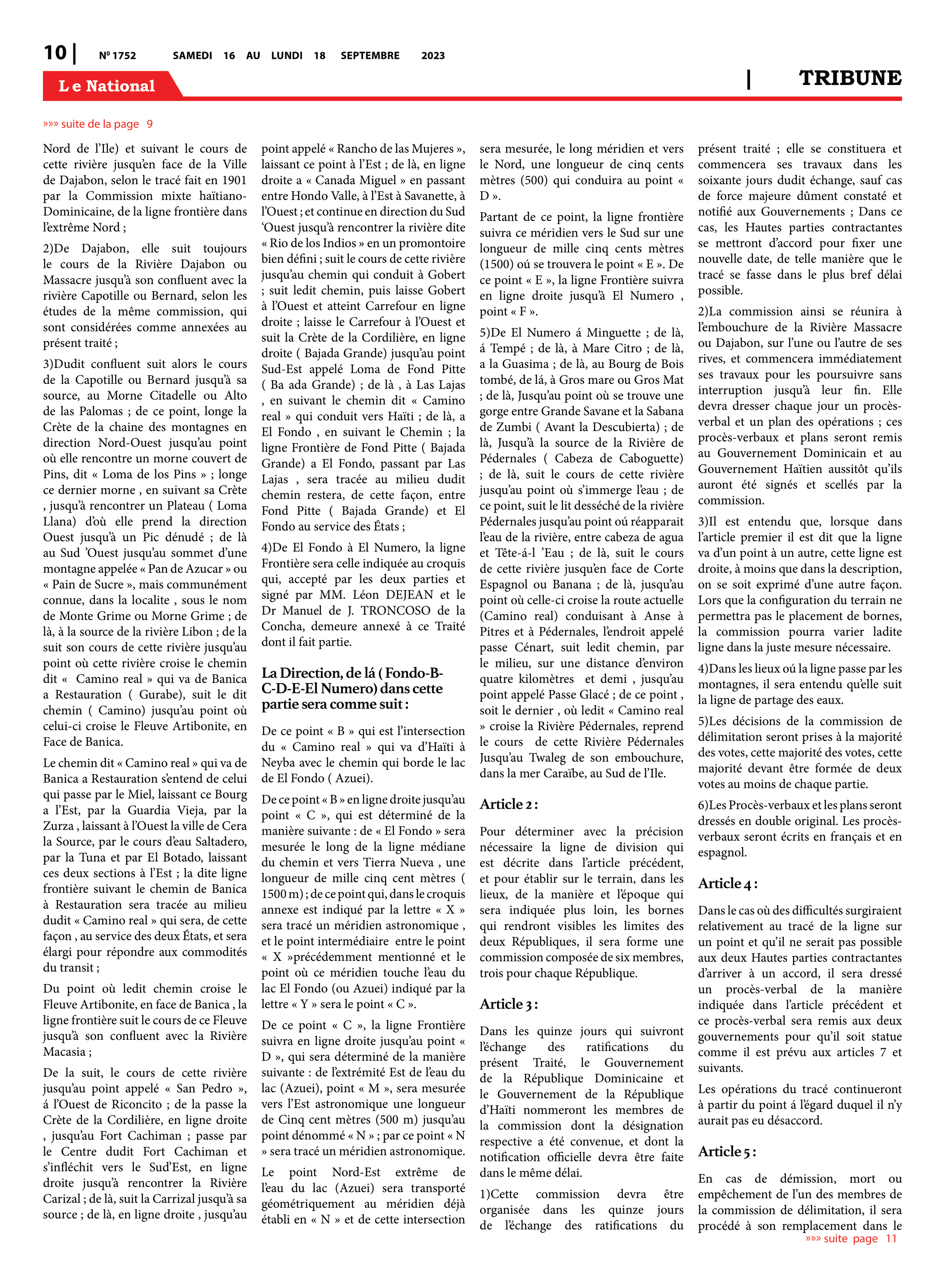 Page 10 de l'édition 1752