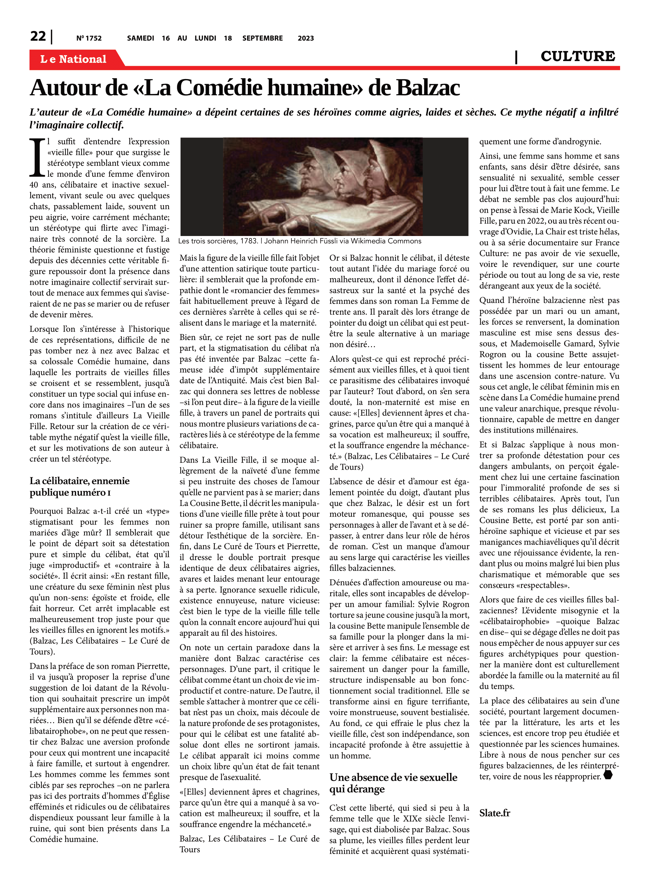 Page 22 de l'édition 1752
