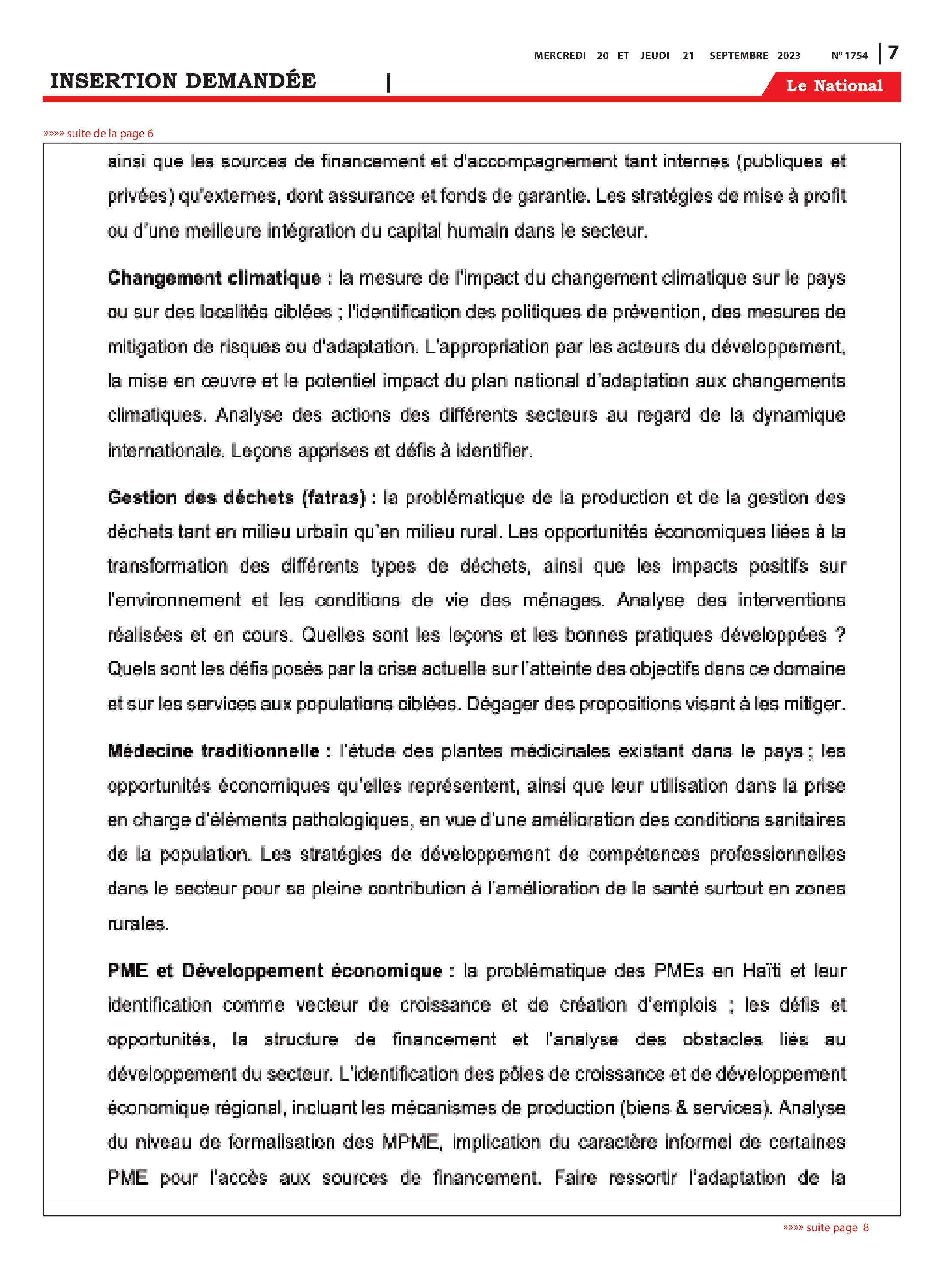 Page 7 de l'édition 1754