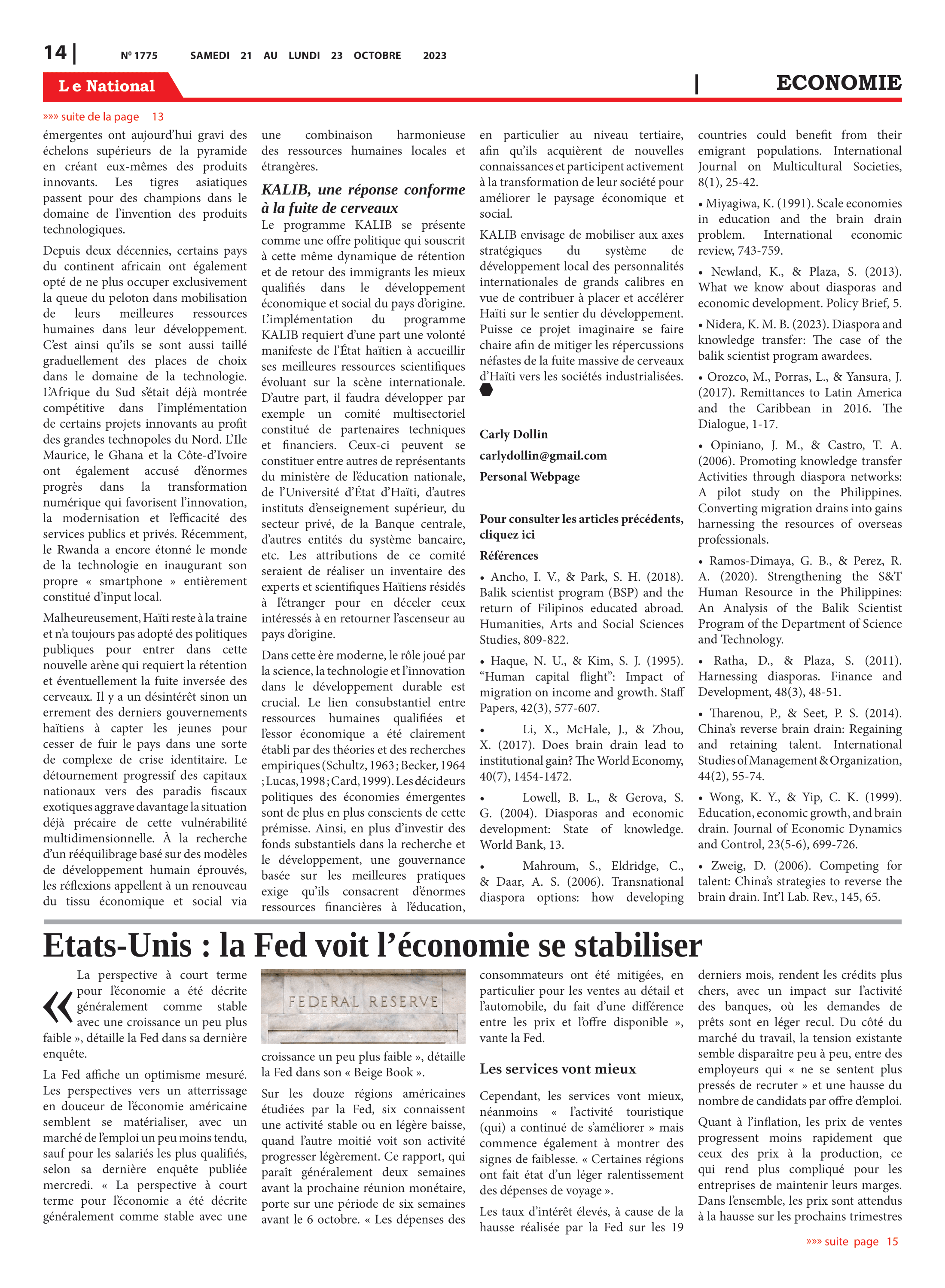 Page 14 de l'édition 1775