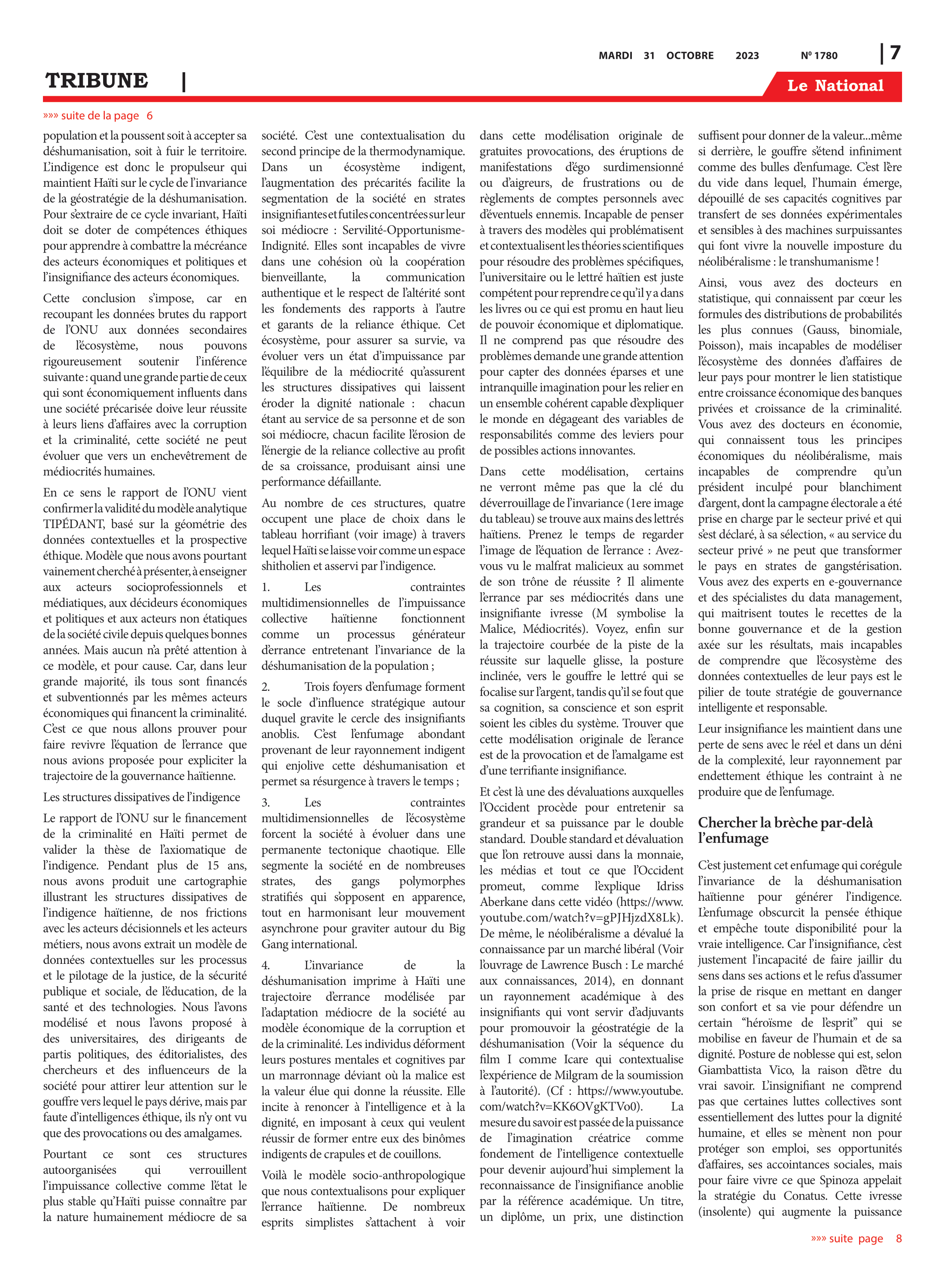 Page 7 de l'édition 1780