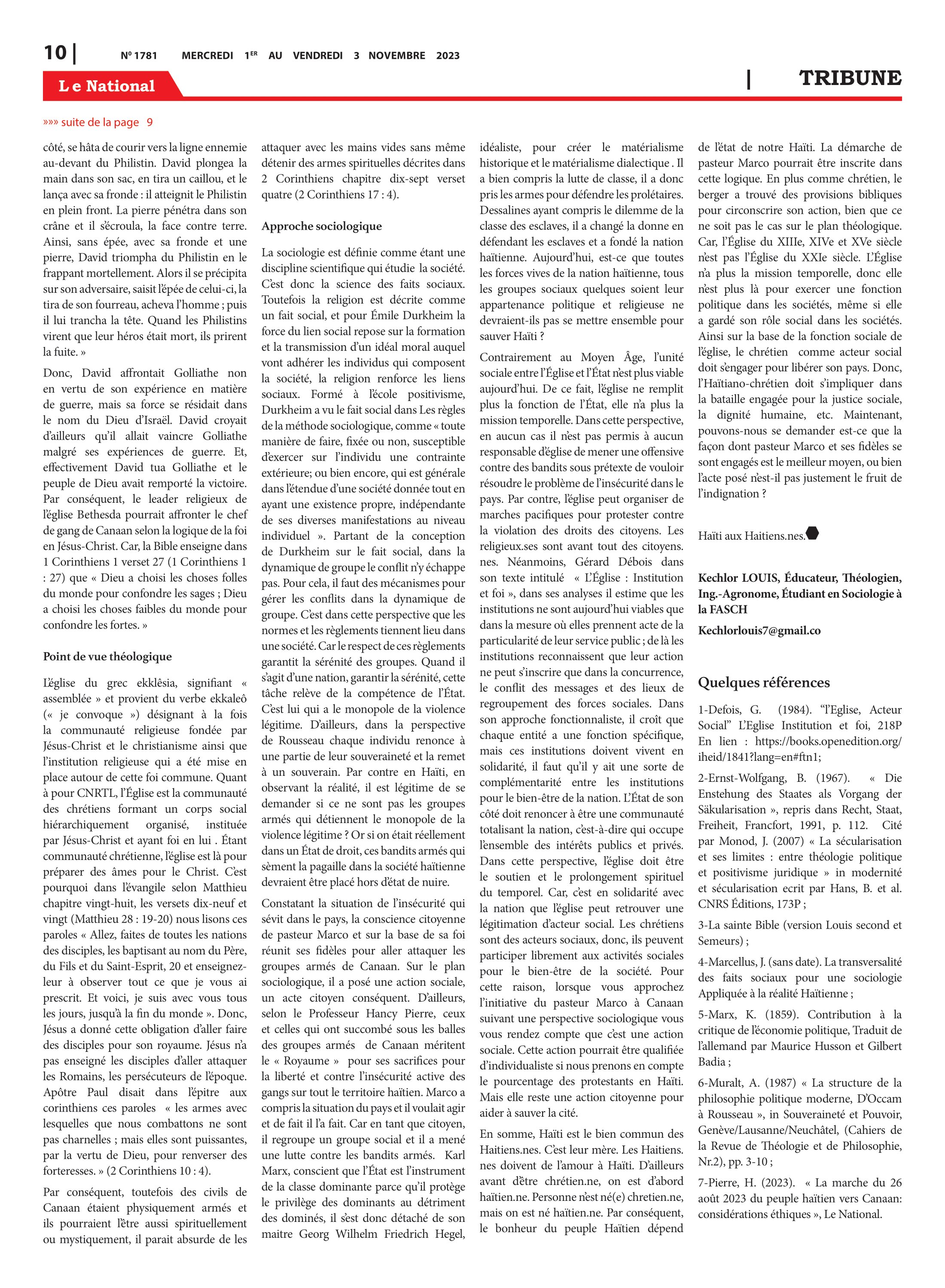 Page 10 de l'édition 1781