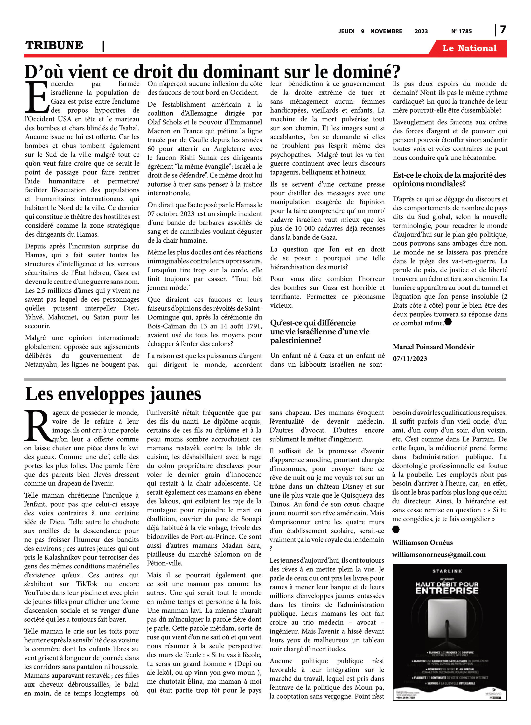 Page 7 de l'édition 1785