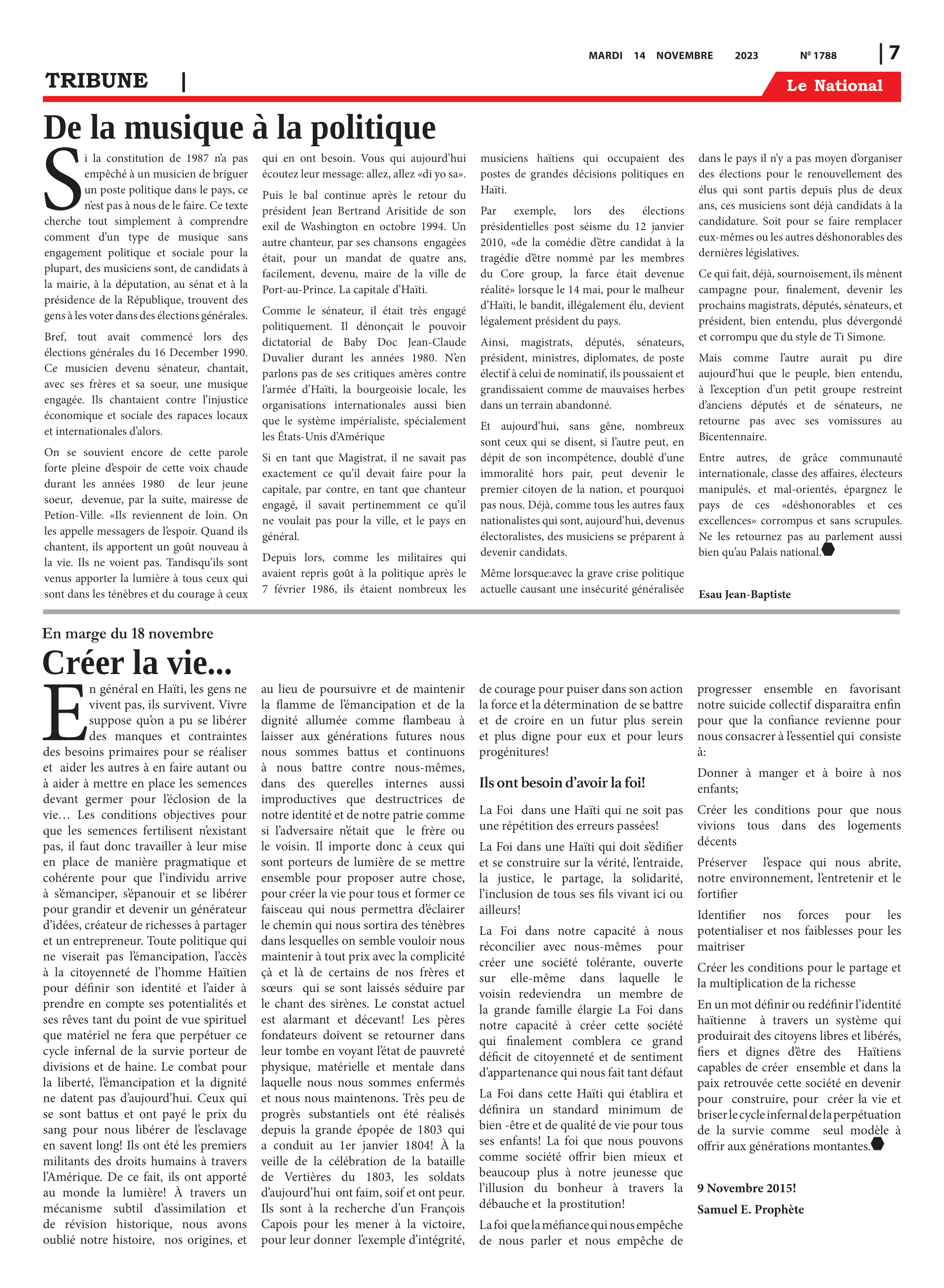 Page 7 de l'édition 1788