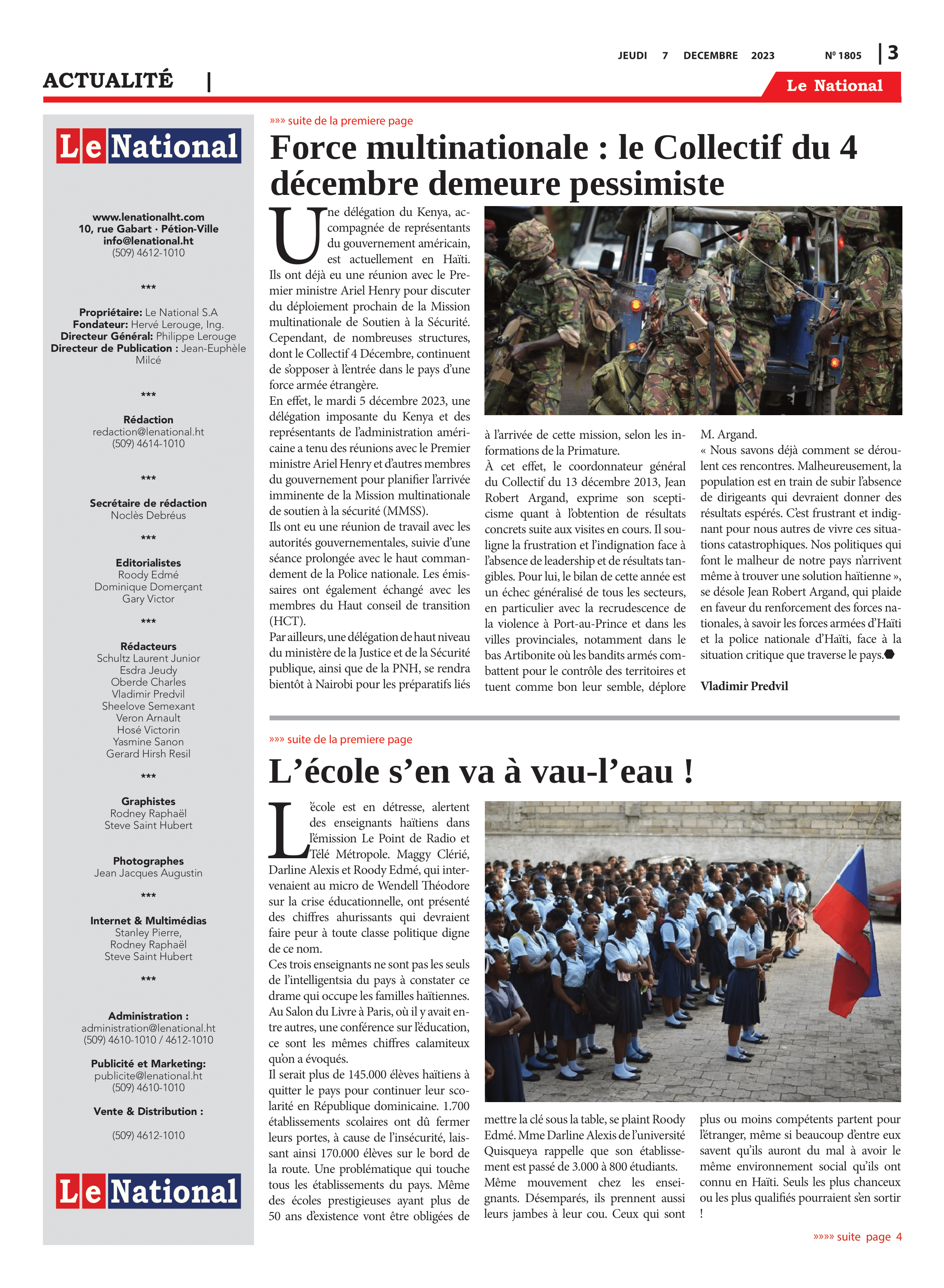 Page 3 de l'édition 1805