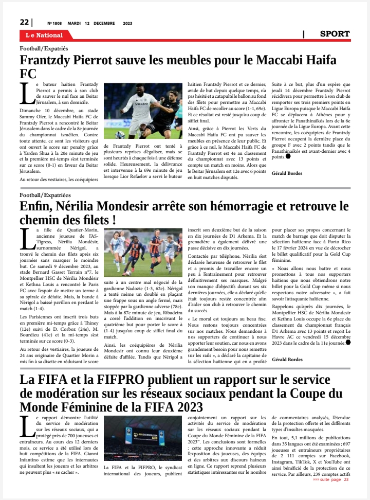 Page 22 de l'édition 1808