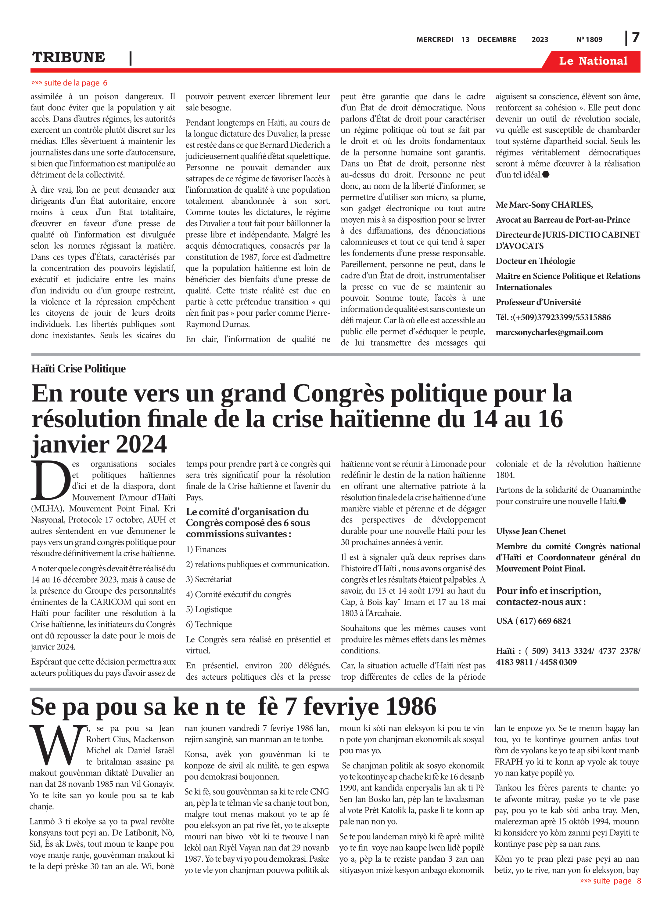 Page 7 de l'édition 1809
