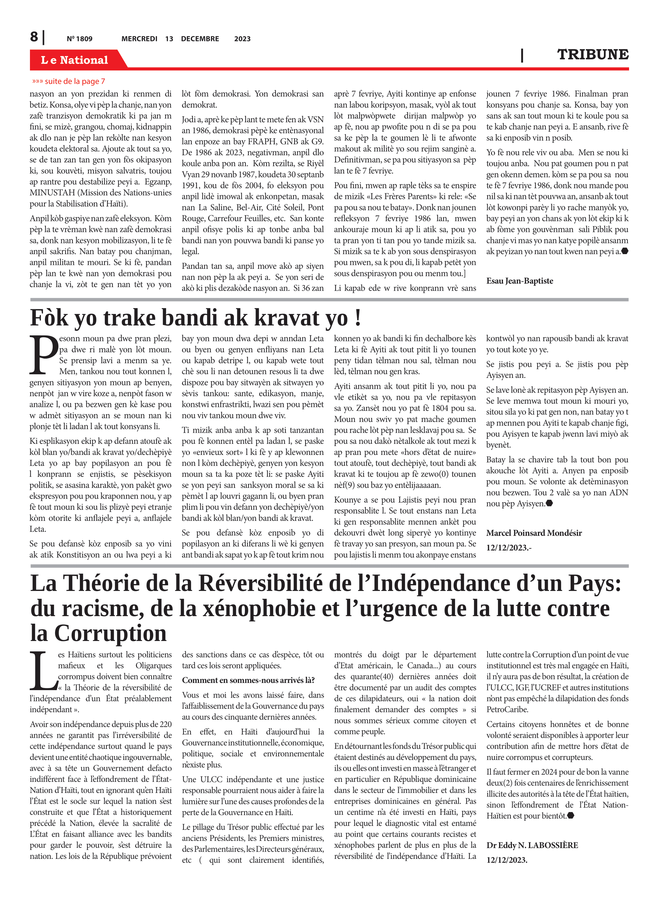 Page 8 de l'édition 1809