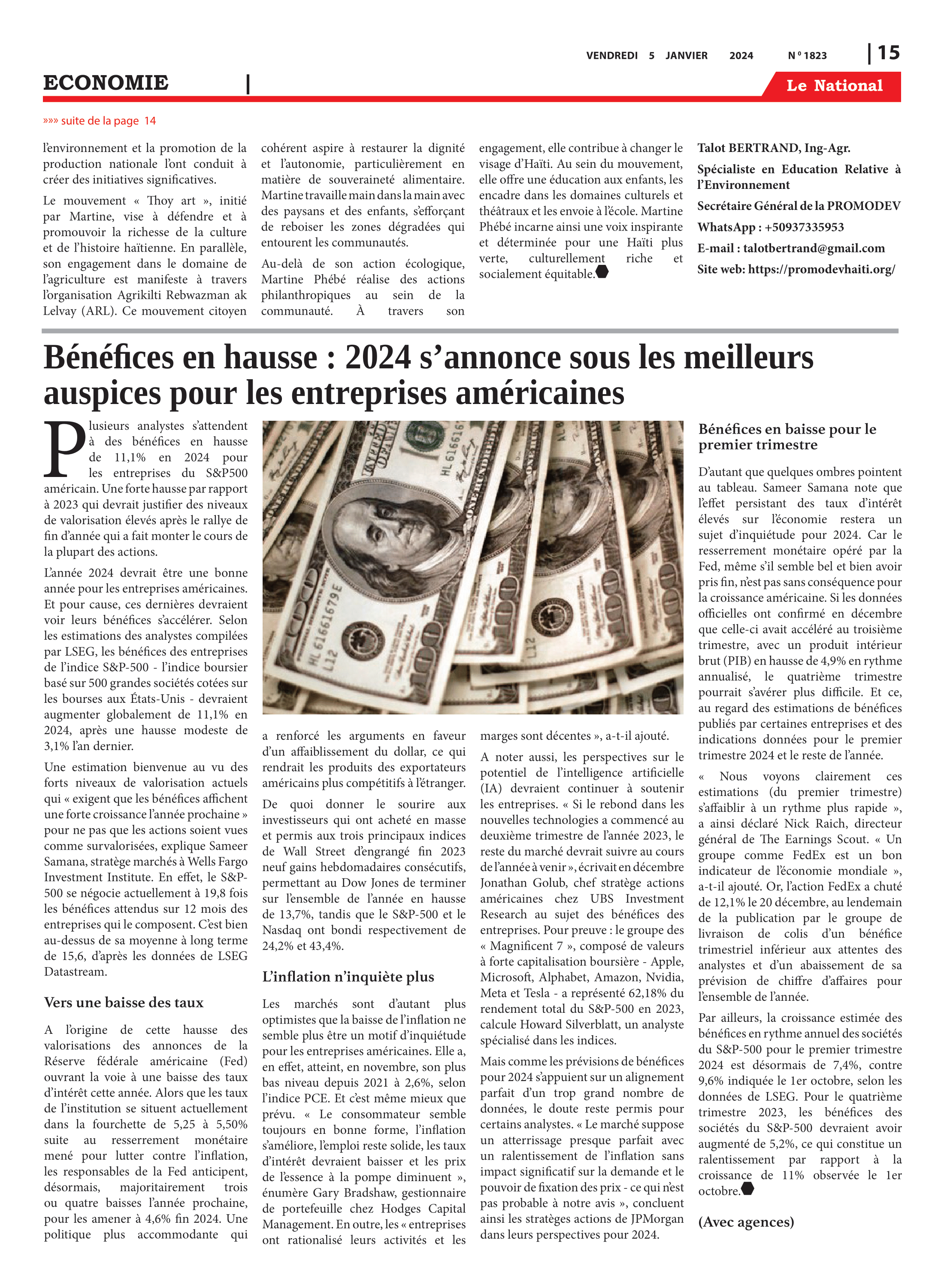 Page 15 de l'édition 1823