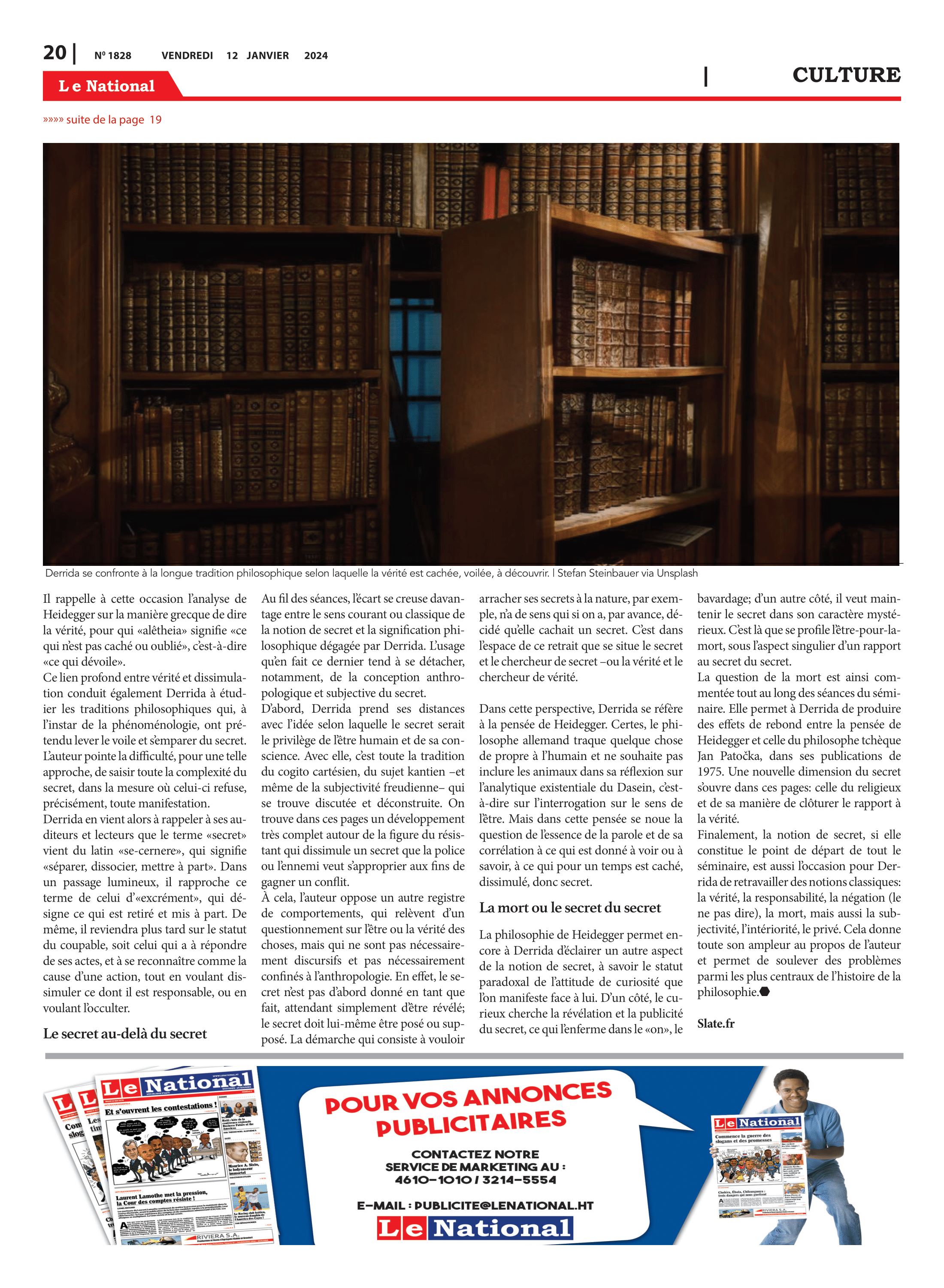 Page 20 de l'édition 1828