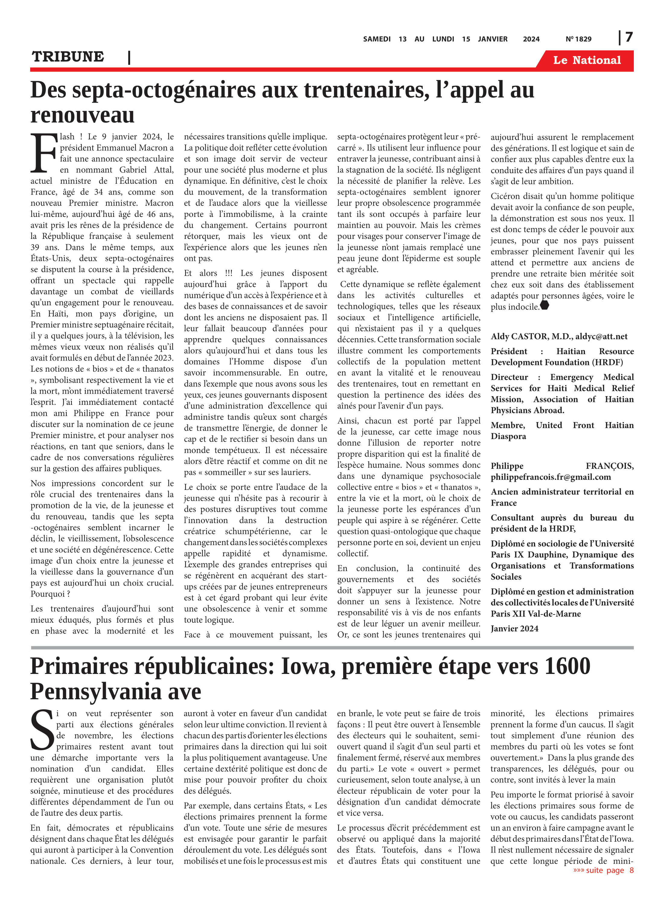 Page 7 de l'édition 1829