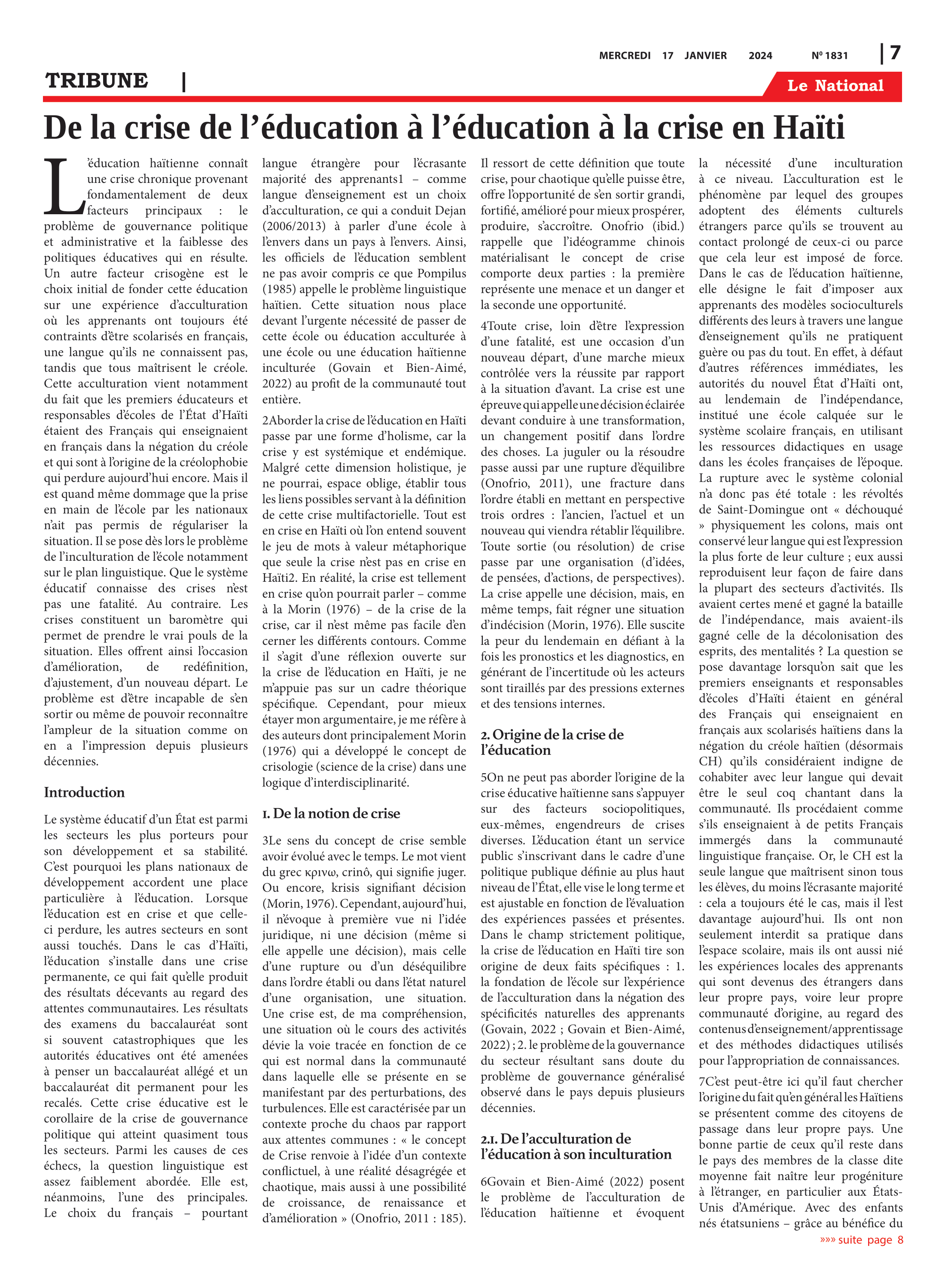 Page 7 de l'édition 1831