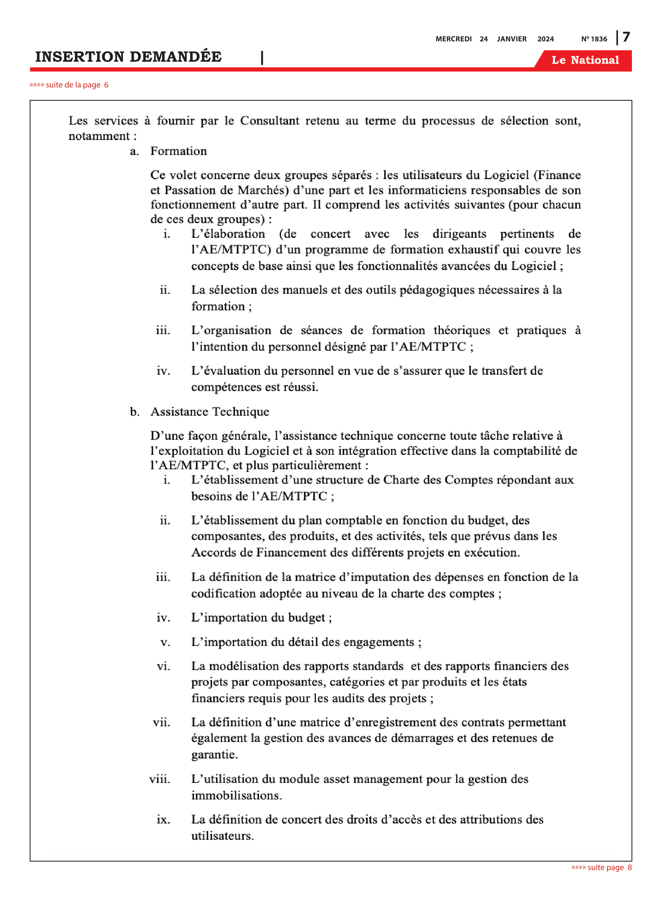 Page 7 de l'édition 1836