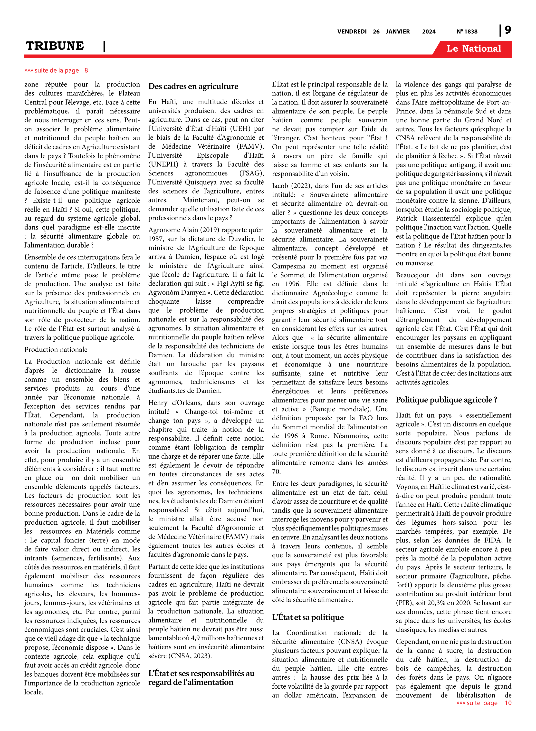 Page 9 de l'édition 1838