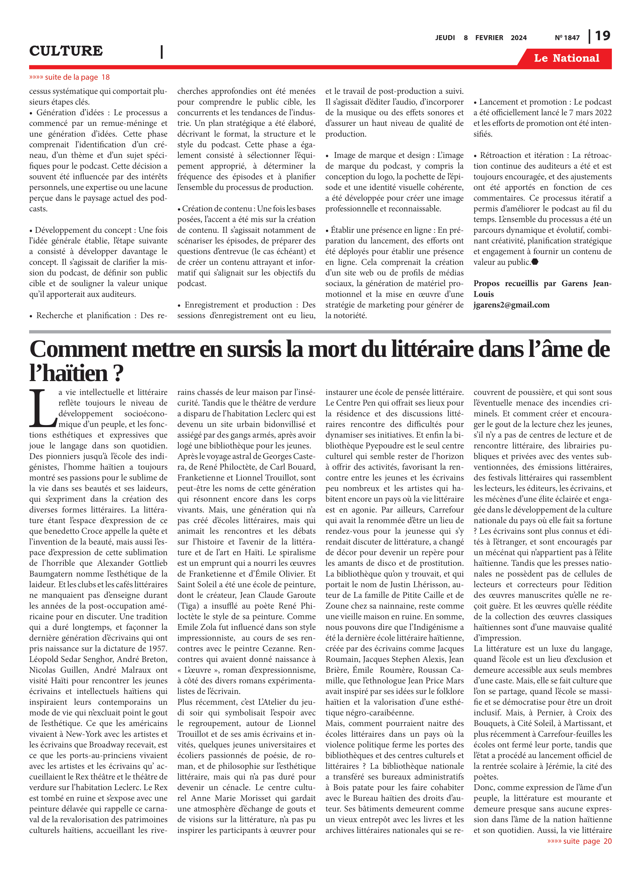 Page 19 de l'édition 1847
