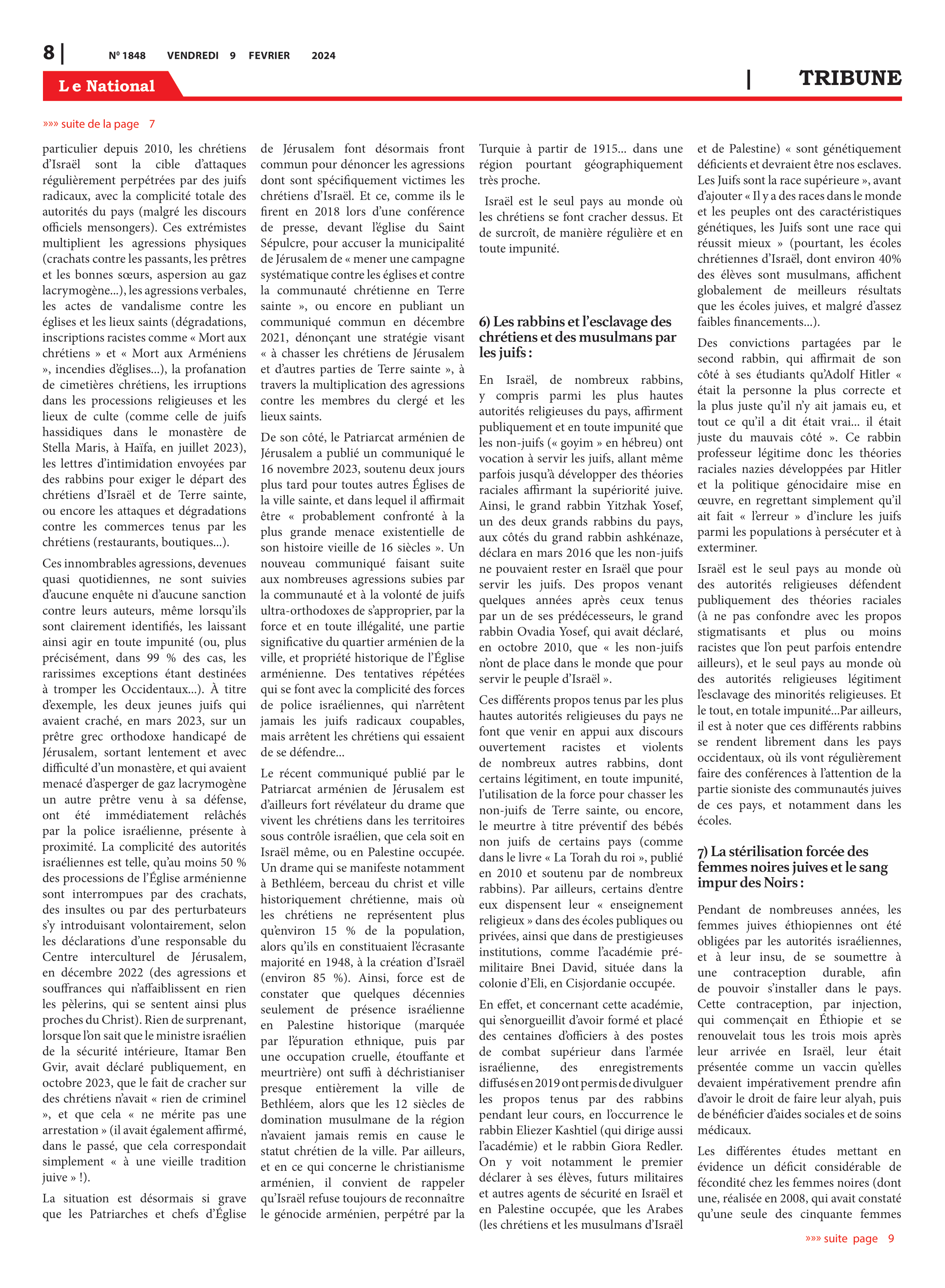 Page 8 de l'édition 1848