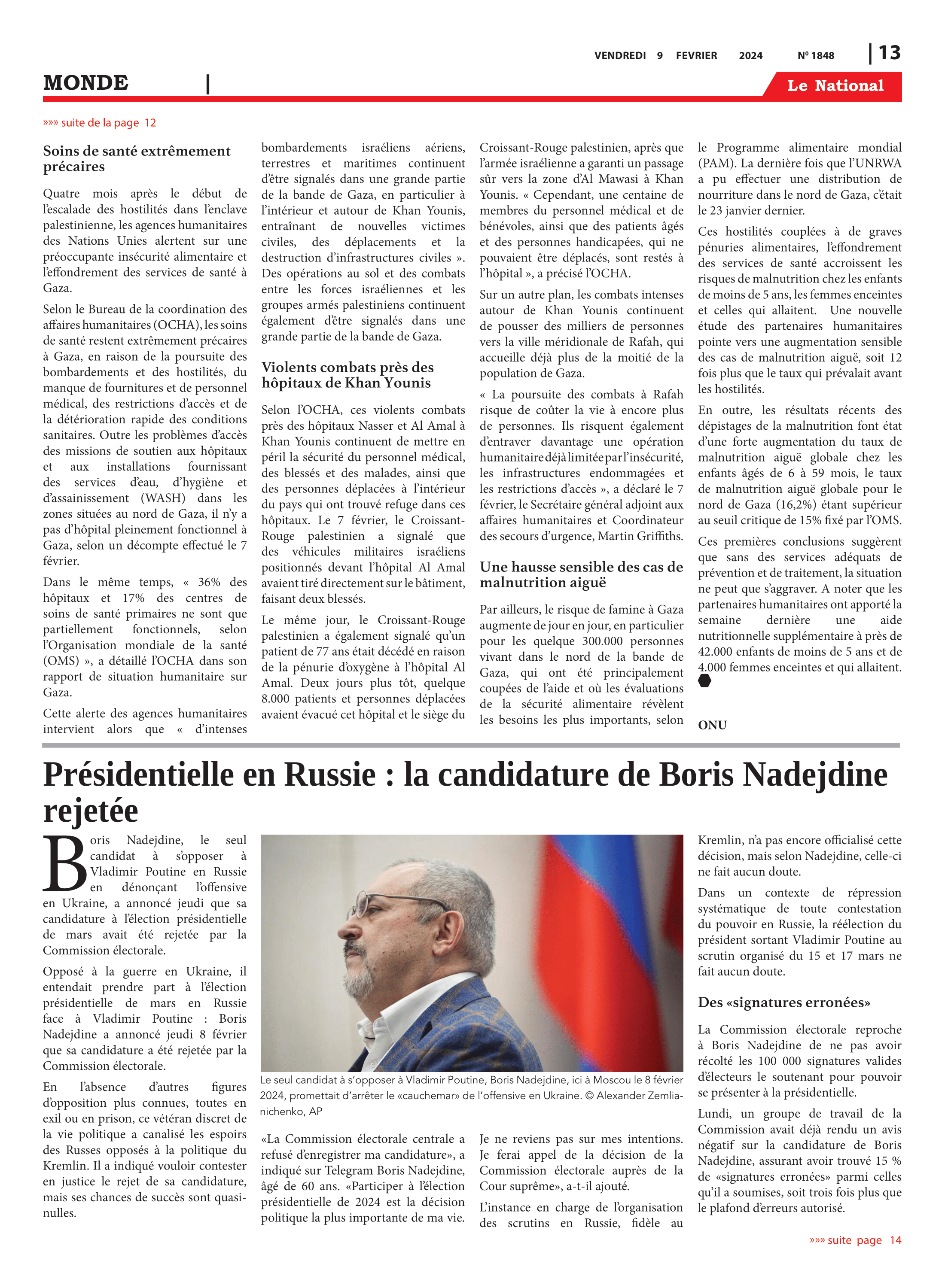 Page 13 de l'édition 1848